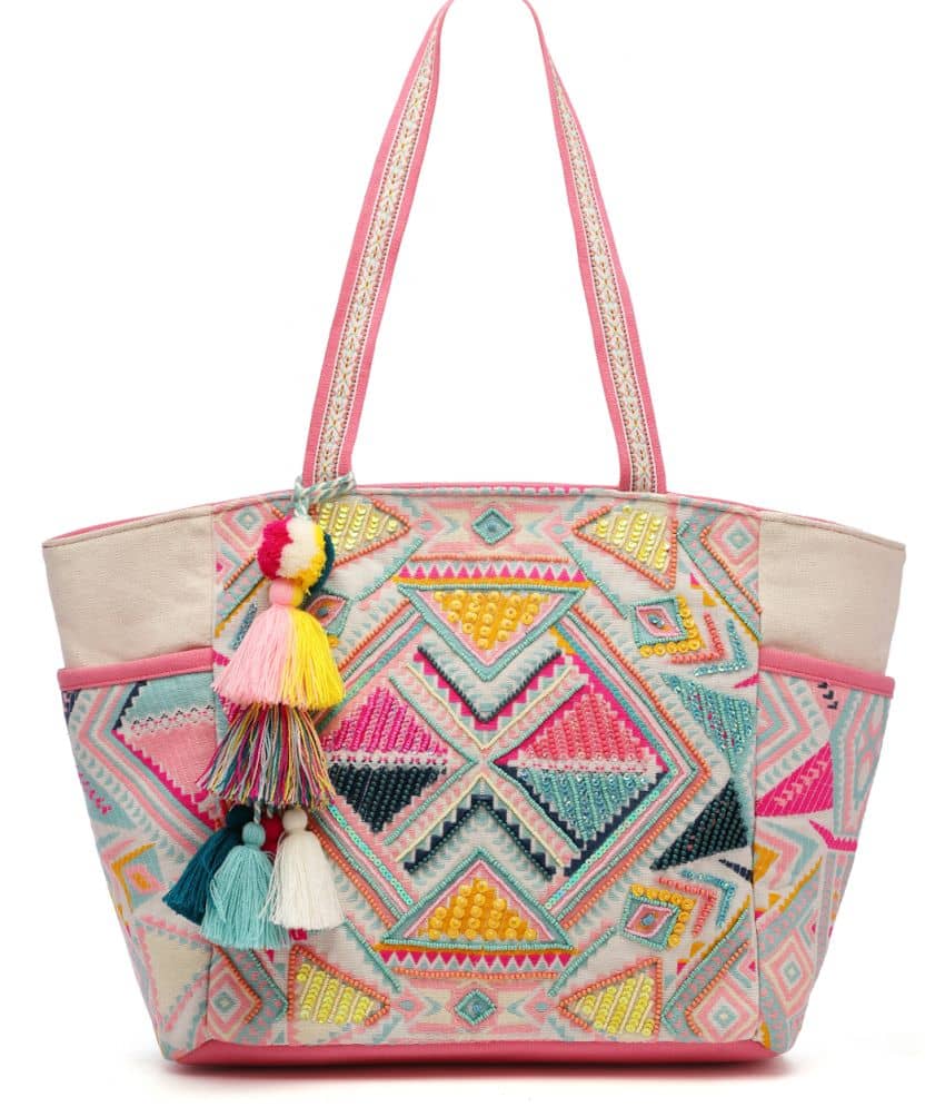 Anekaant Tote Bag Cotton Set of 1 ( Off White ) - Handbags | Buy online on ZillyBuy