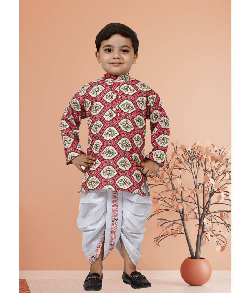     			Arshia Fashions Pack of 1 Boys Cotton Blend ( Pink )