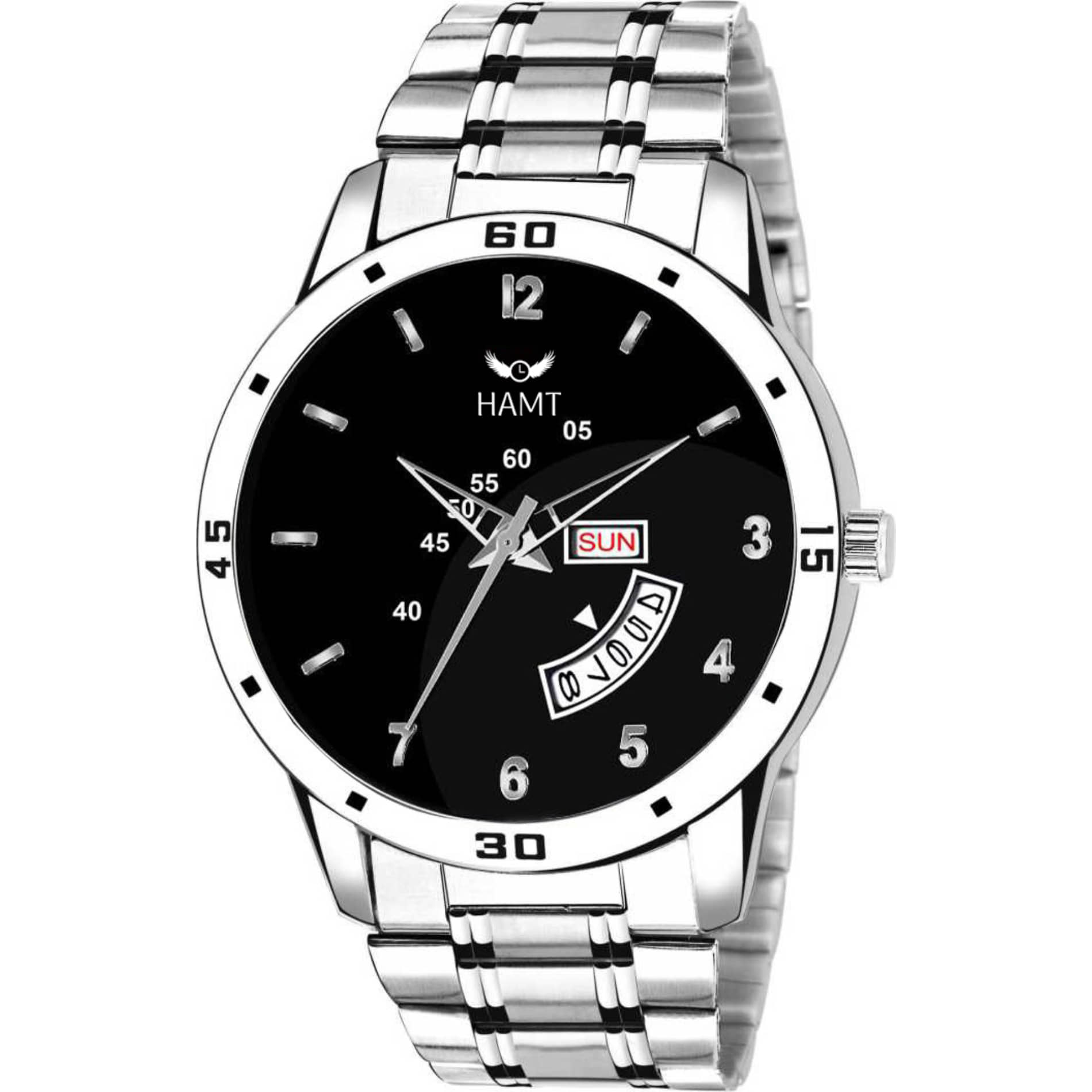HAMT Silver Metal Analog Men's Watch