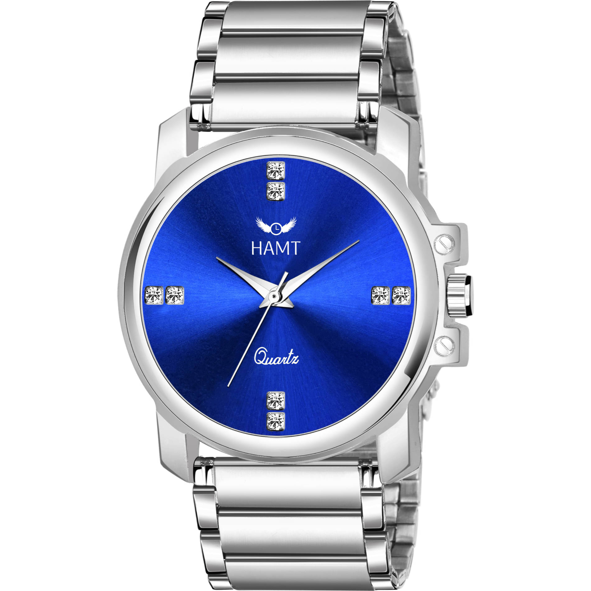    			HAMT Silver Stainless Steel Analog Men's Watch
