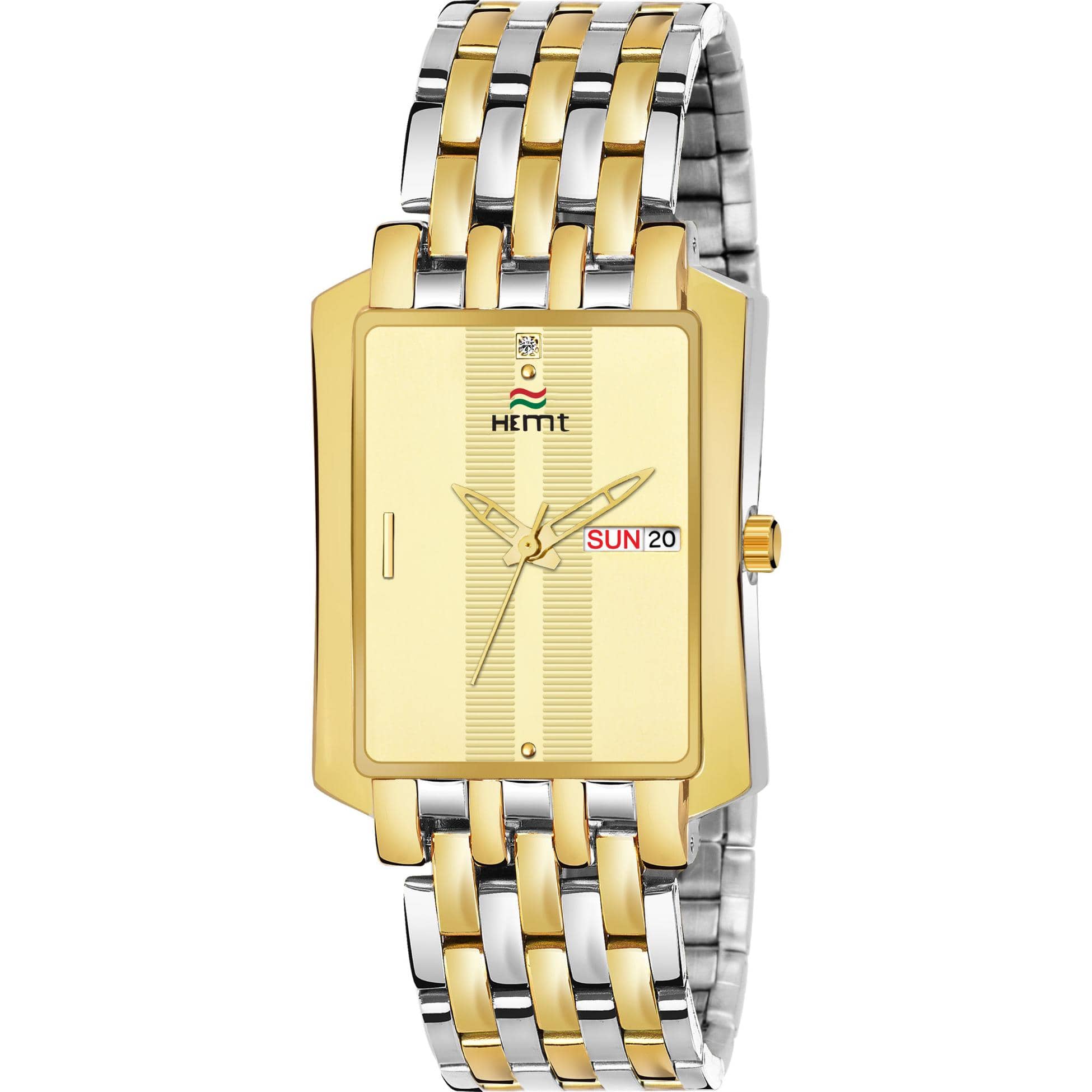 Hemt Gold Metal Analog Men's Watch