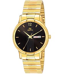 Hemt Gold Metal Analog Men's Watch
