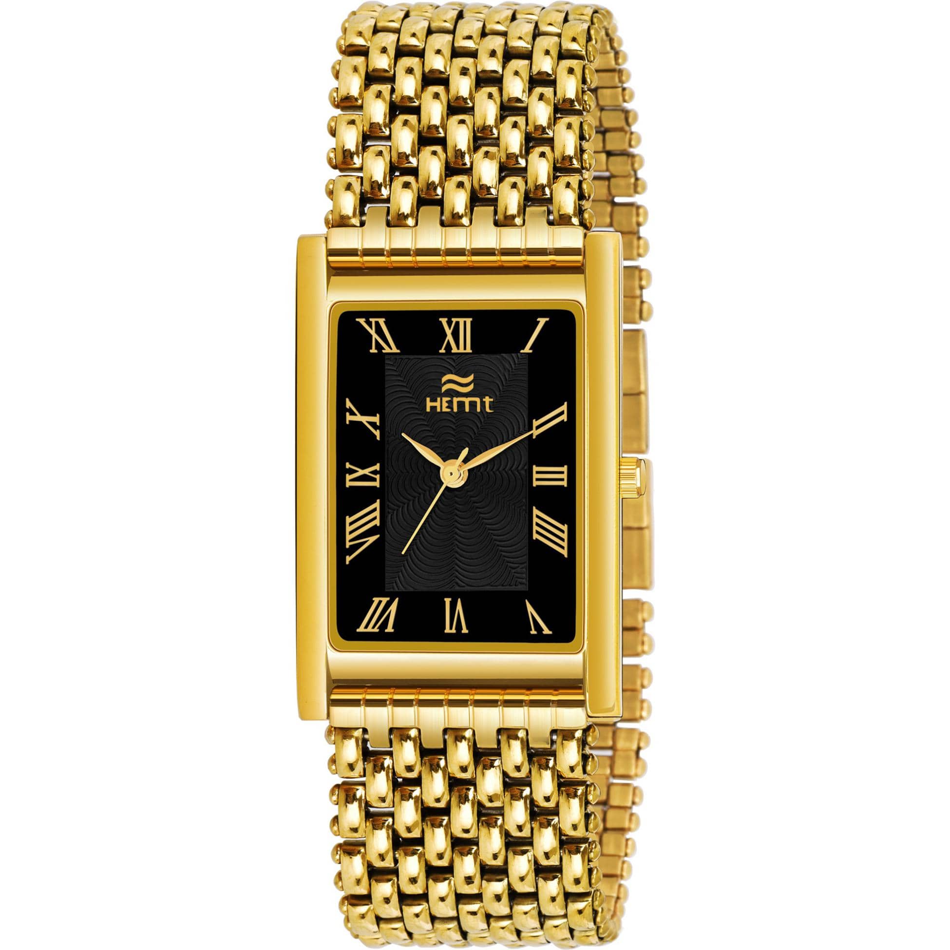Hemt Gold Metal Analog Men's Watch