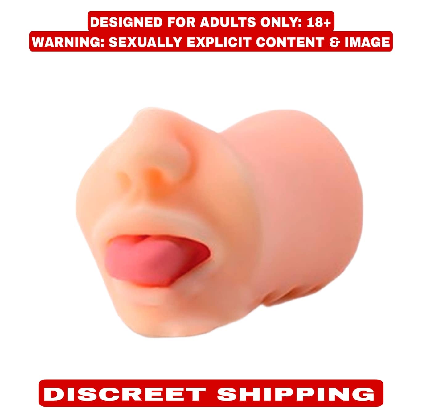 KAMAHOUSE Pocket Pussy with Real Mouth and Tongue Masturbator Low Price Sex Toy For Men
