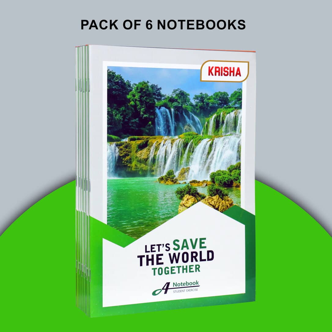 KRISHA BOOK MANUFACTURING - Other Composition Notebooks ( Pack of 6 )