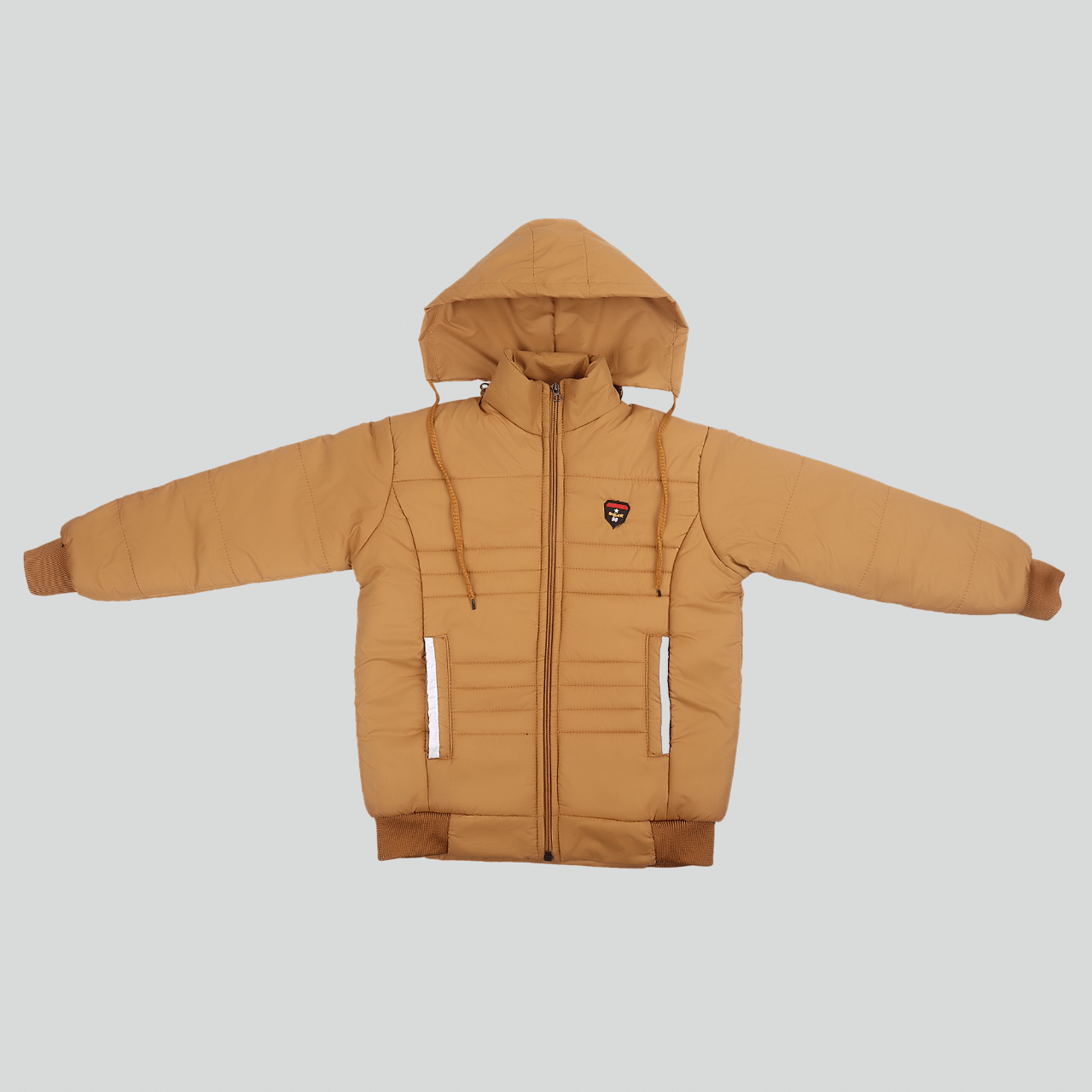     			PP Kurtis Boys Polyester Puffer Jacket ( Yellow , Pack of 1 )