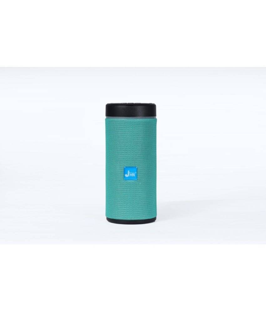     			jhn JHN-124 10 W Bluetooth Speaker Bluetooth v5.0 with USB,SD card Slot Playback Time 8 hrs Green