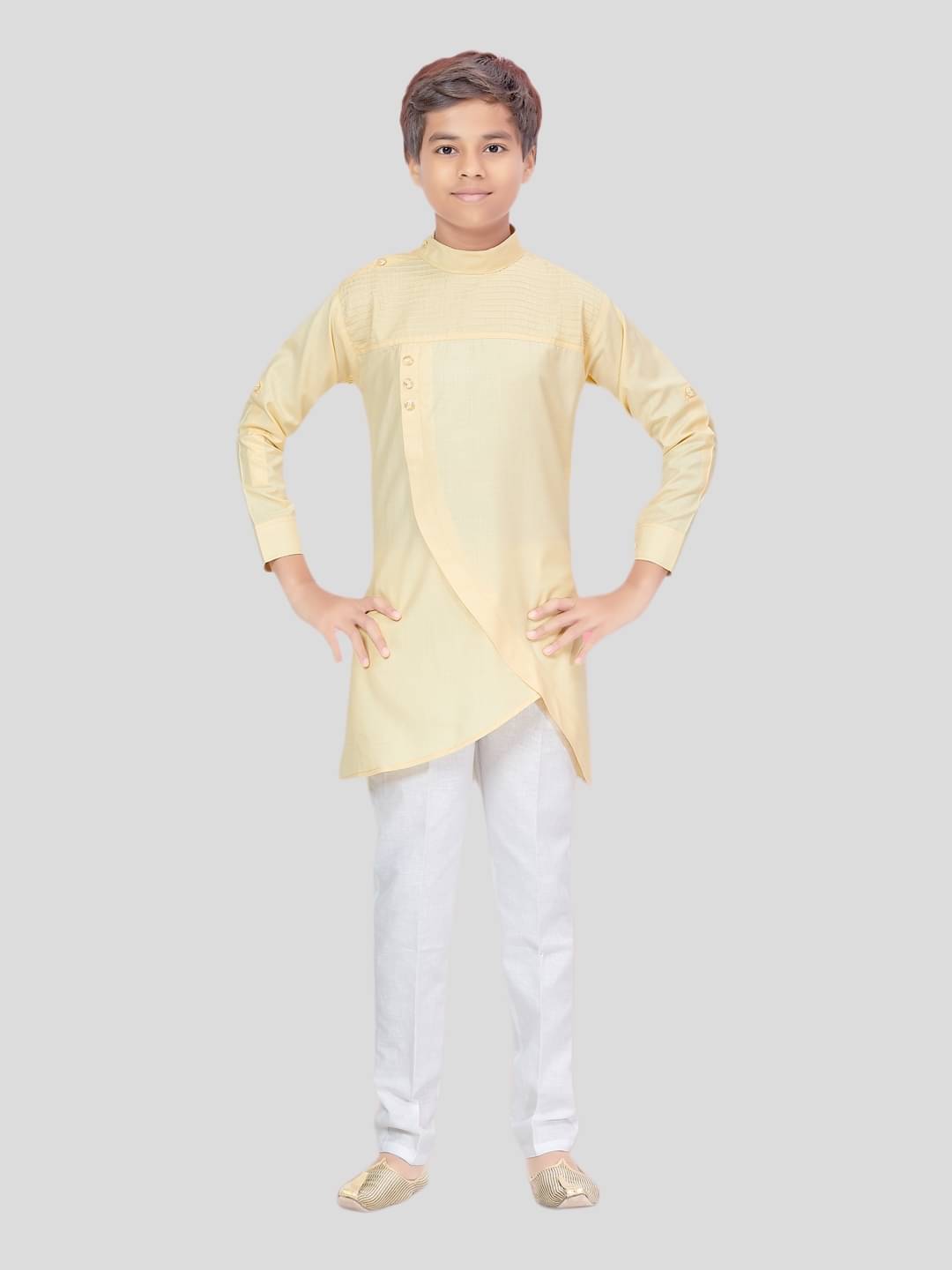     			Aarika Pack of 1 Boys Cotton ( Cream )