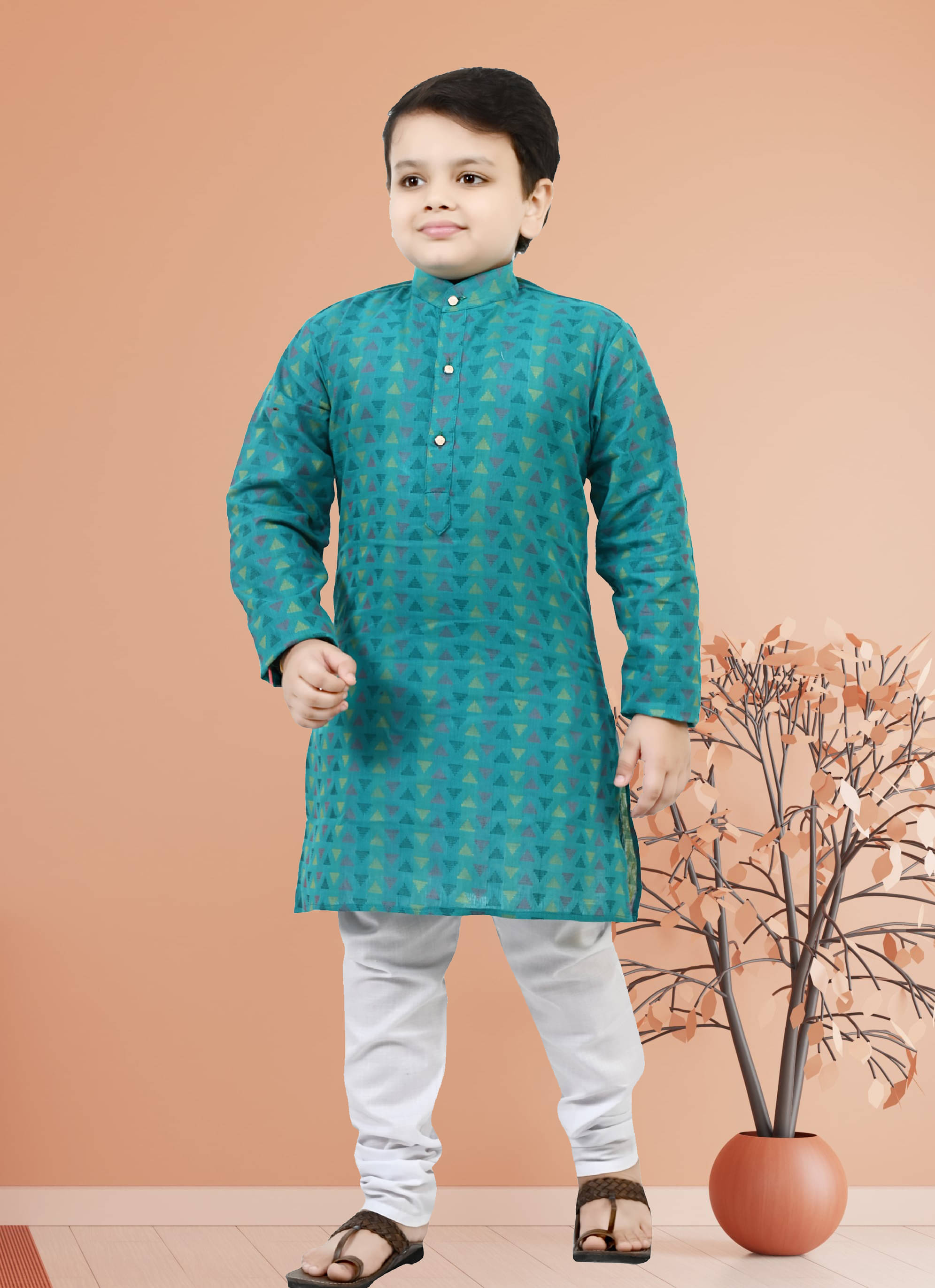     			Arshia Fashions Pack of 1 Boys Cotton Blend ( Blue )