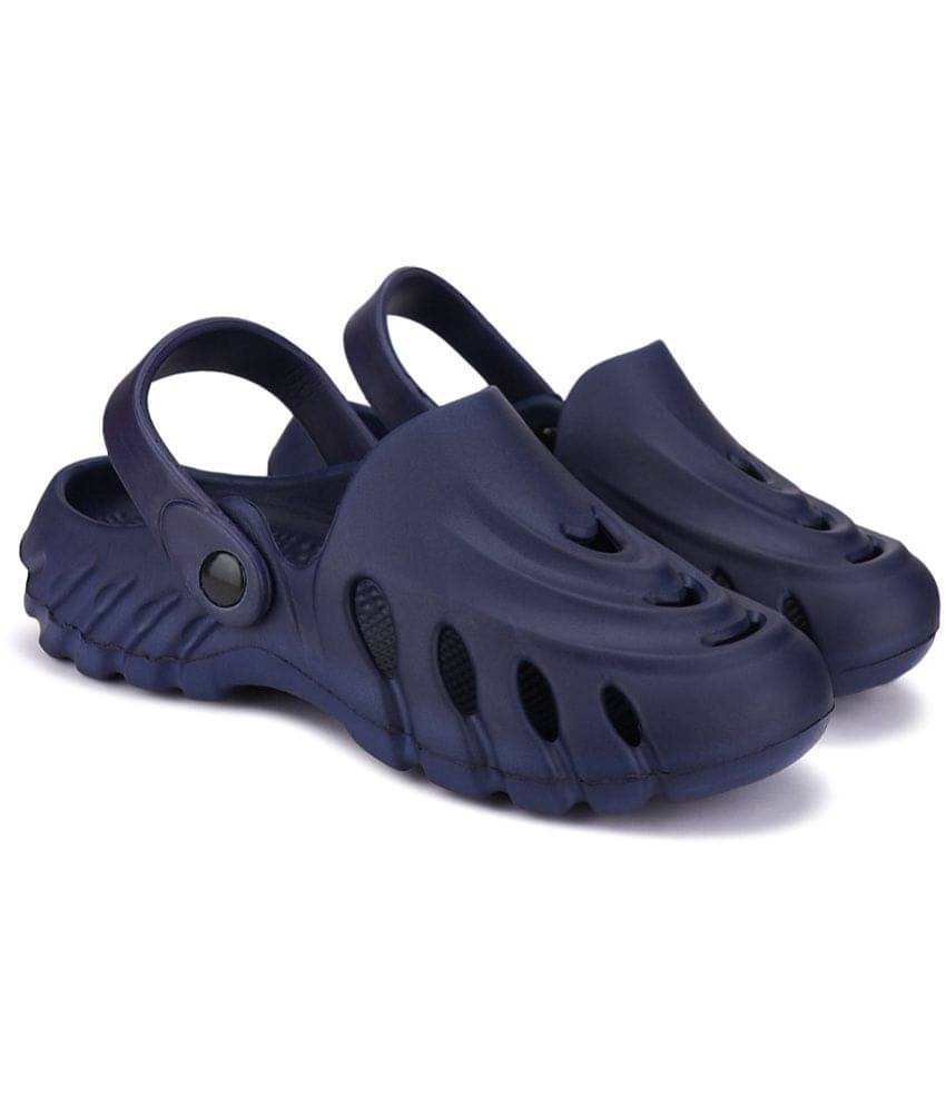    			Bersache - Blue Men's Clogs