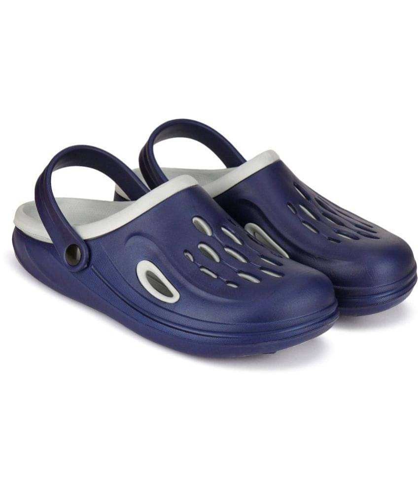     			Bersache - Blue Men's Clogs