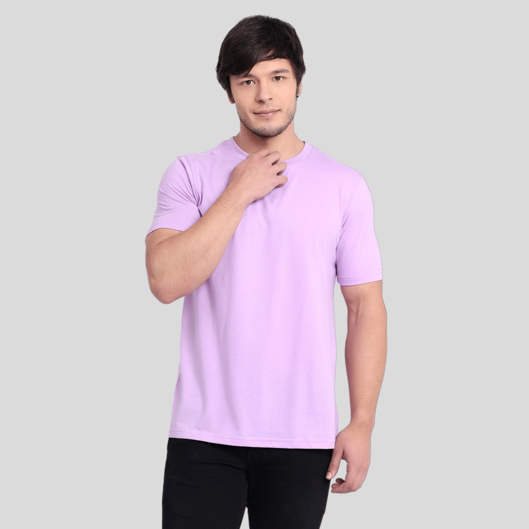     			Betrost Pack of 1 100% Cotton Regular Fit Men's T-Shirt ( Purple )