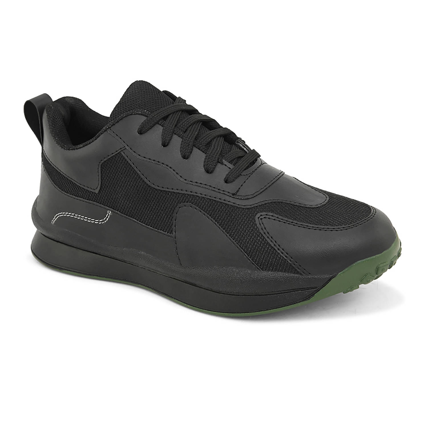     			John Karsun Black Men's Sneakers
