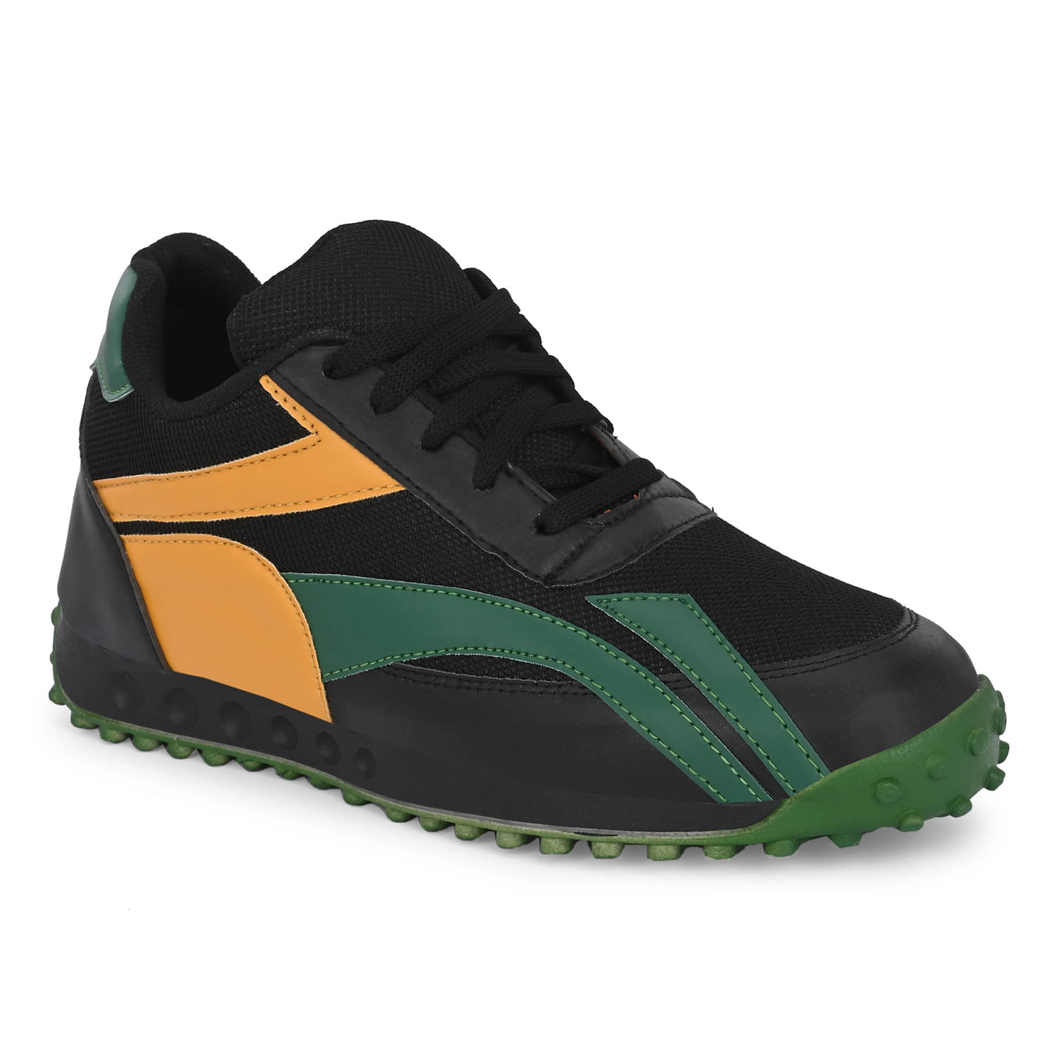     			John Karsun Black Men's Sneakers
