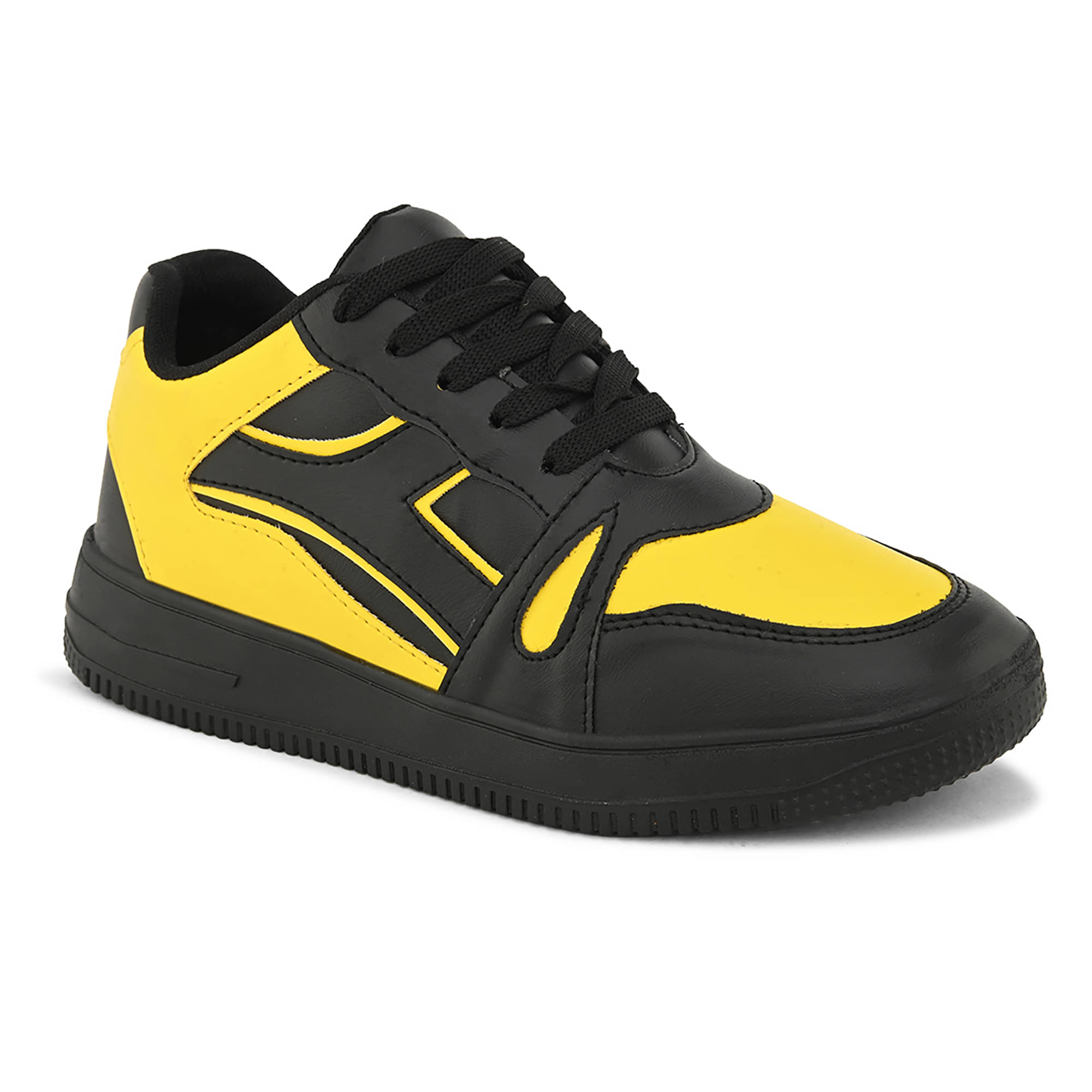     			John Karsun Black Men's Sneakers