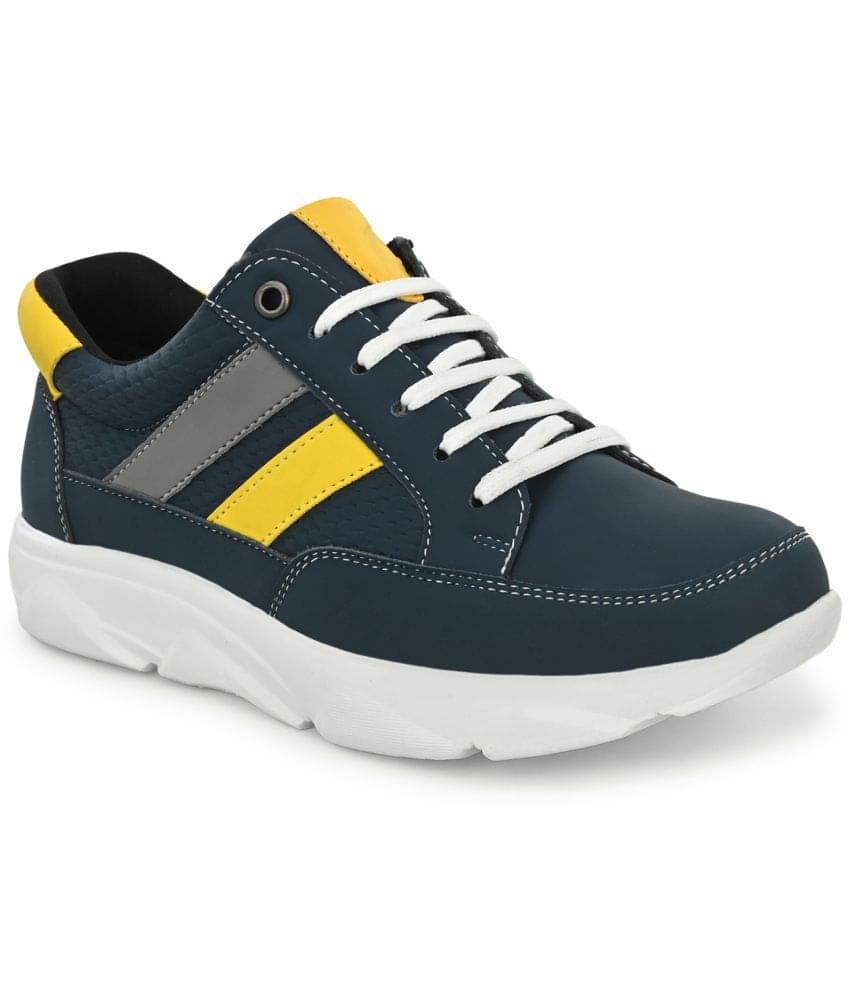    			John Karsun Blue Men's Sneakers