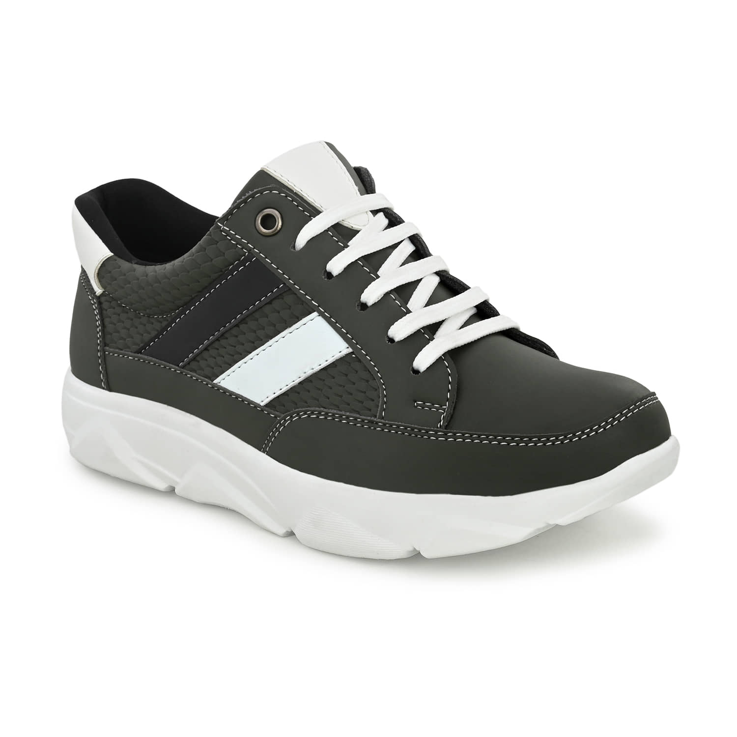 John Karsun Olive Men's Sneakers - Casual Shoes | Buy online on ZillyBuy