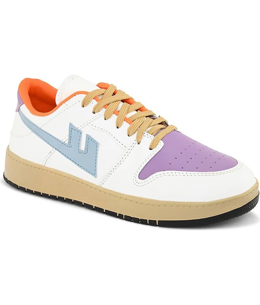 John Karsun White Men's Sneakers - Casual Shoes | Buy online on ZillyBuy