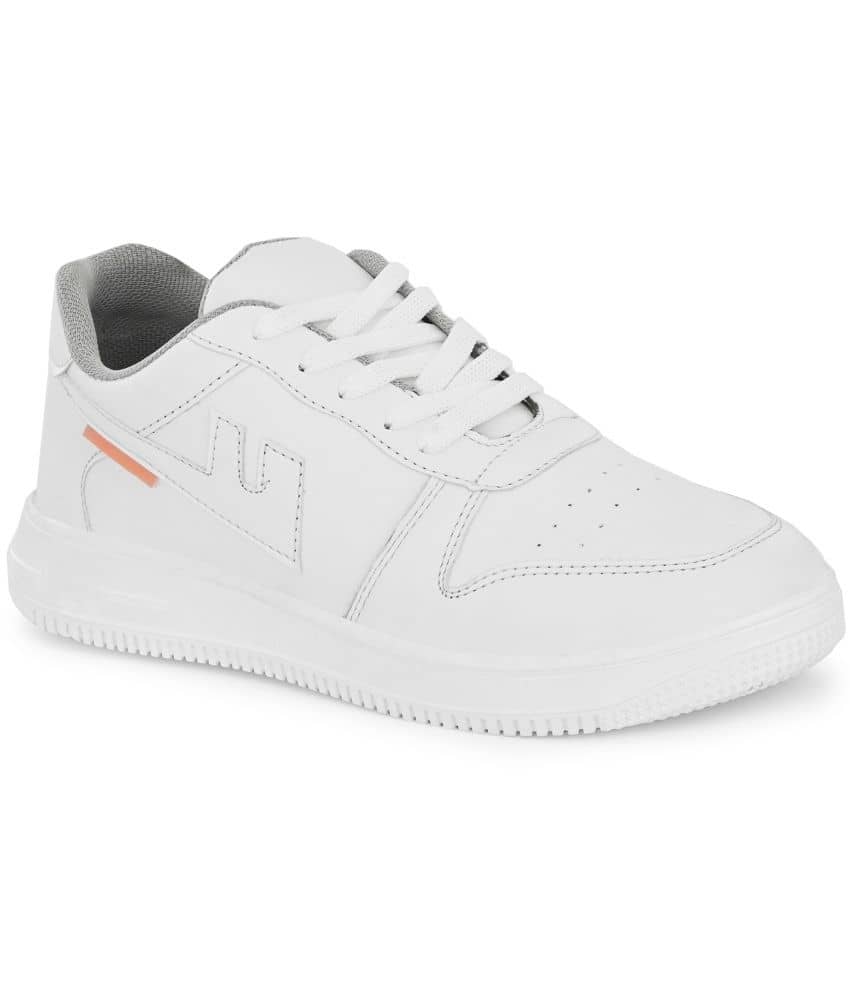 John Karsun White Men's Sneakers - Casual Shoes | Buy online on ZillyBuy