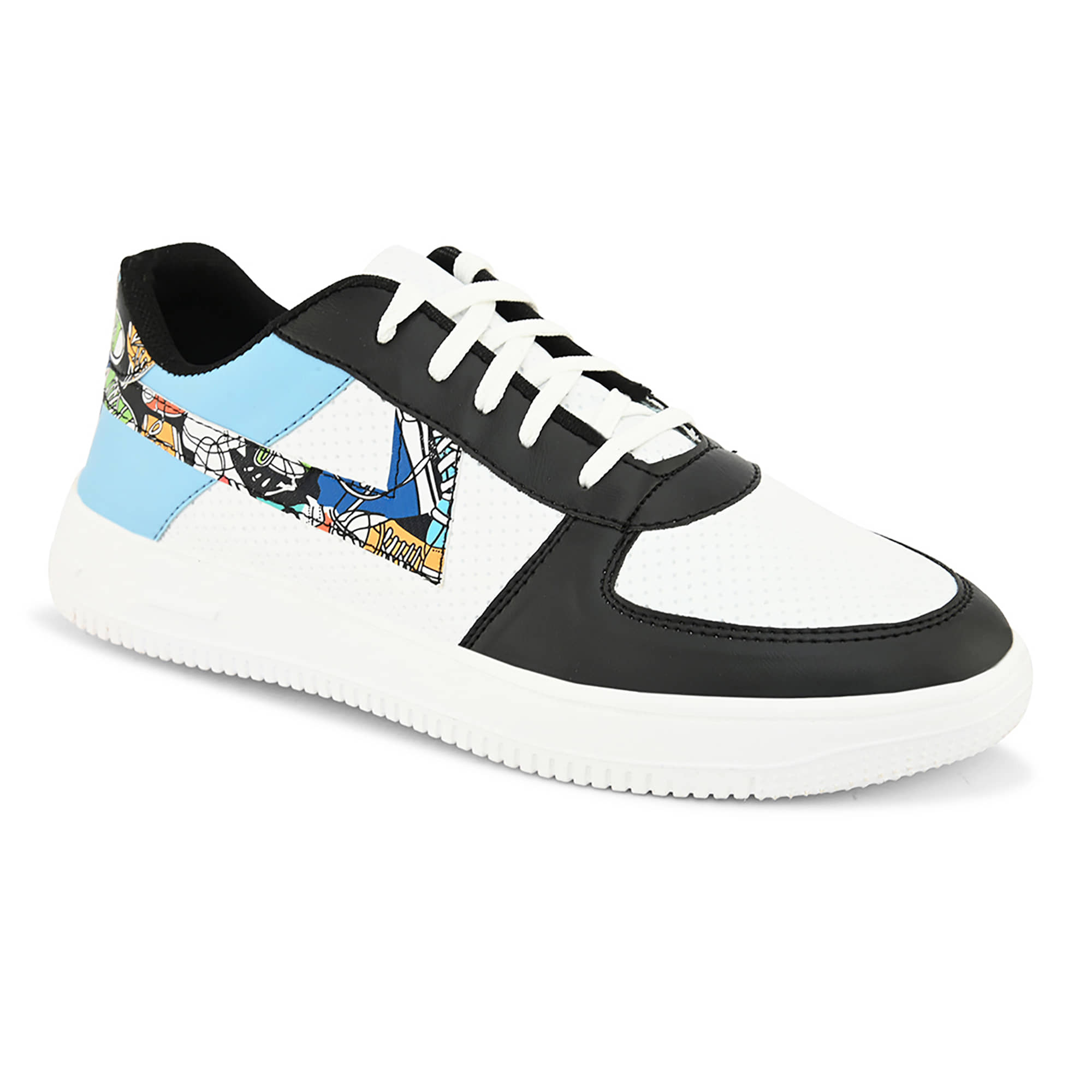 John Karsun White Men's Sneakers - Casual Shoes | Buy online on ZillyBuy