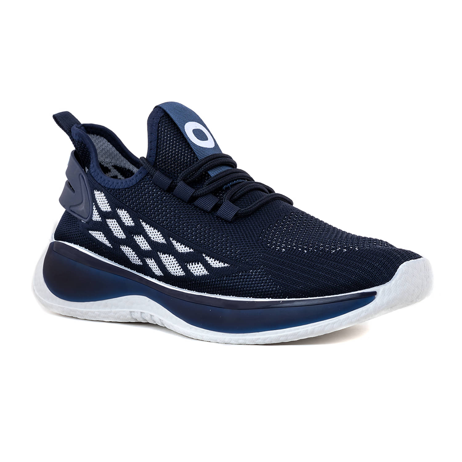     			KHADIM Navy Blue Men's Sneakers