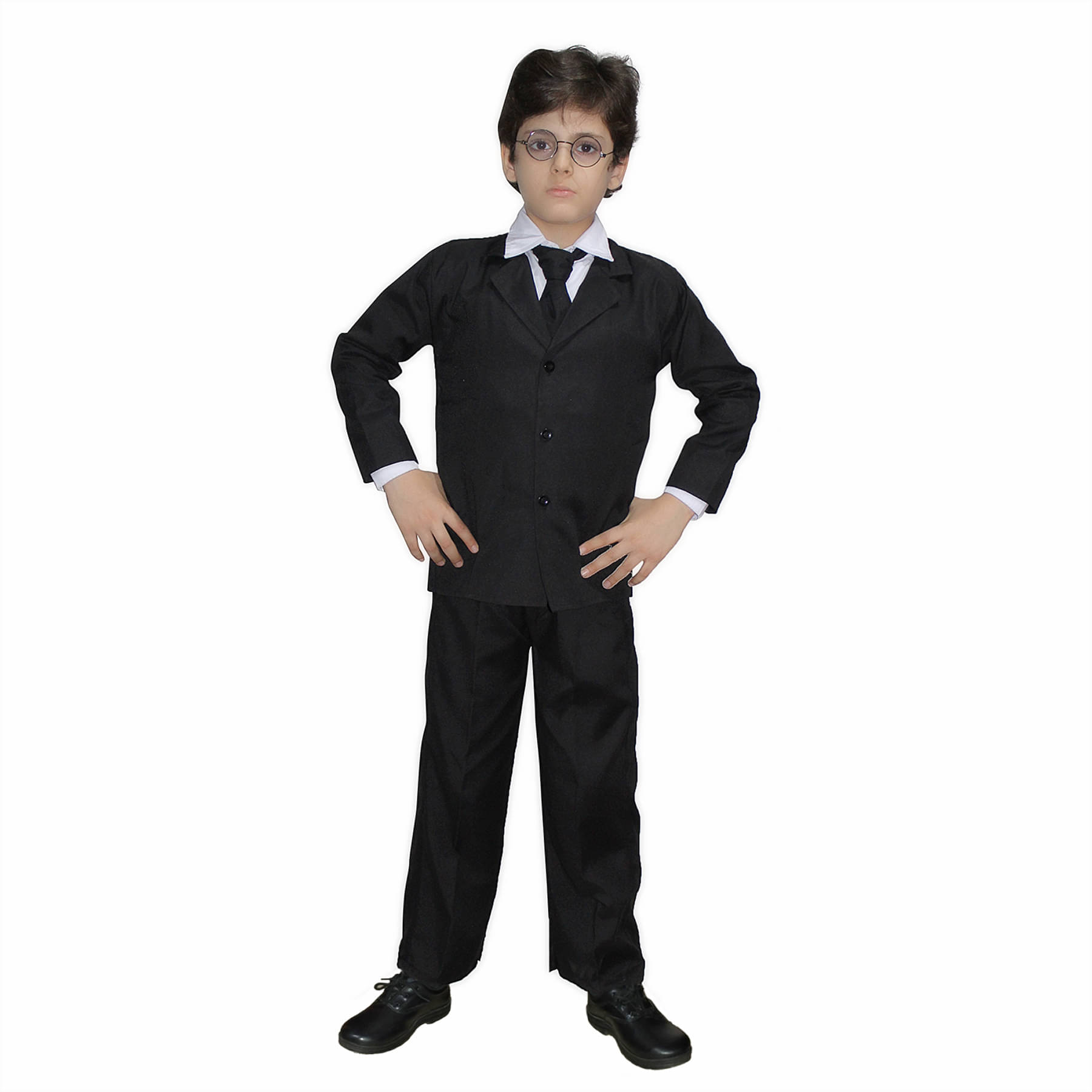 Kaku Fancy Dresses Dr.Bhim Rao Ambedkar National Hero Costume -White & Black, 3-4 Year, For Boys Kaku Fancy Dresses Dr.Bhim Rao Ambedkar National Hero Costume -White & Black, 3-4 Year, For Boys