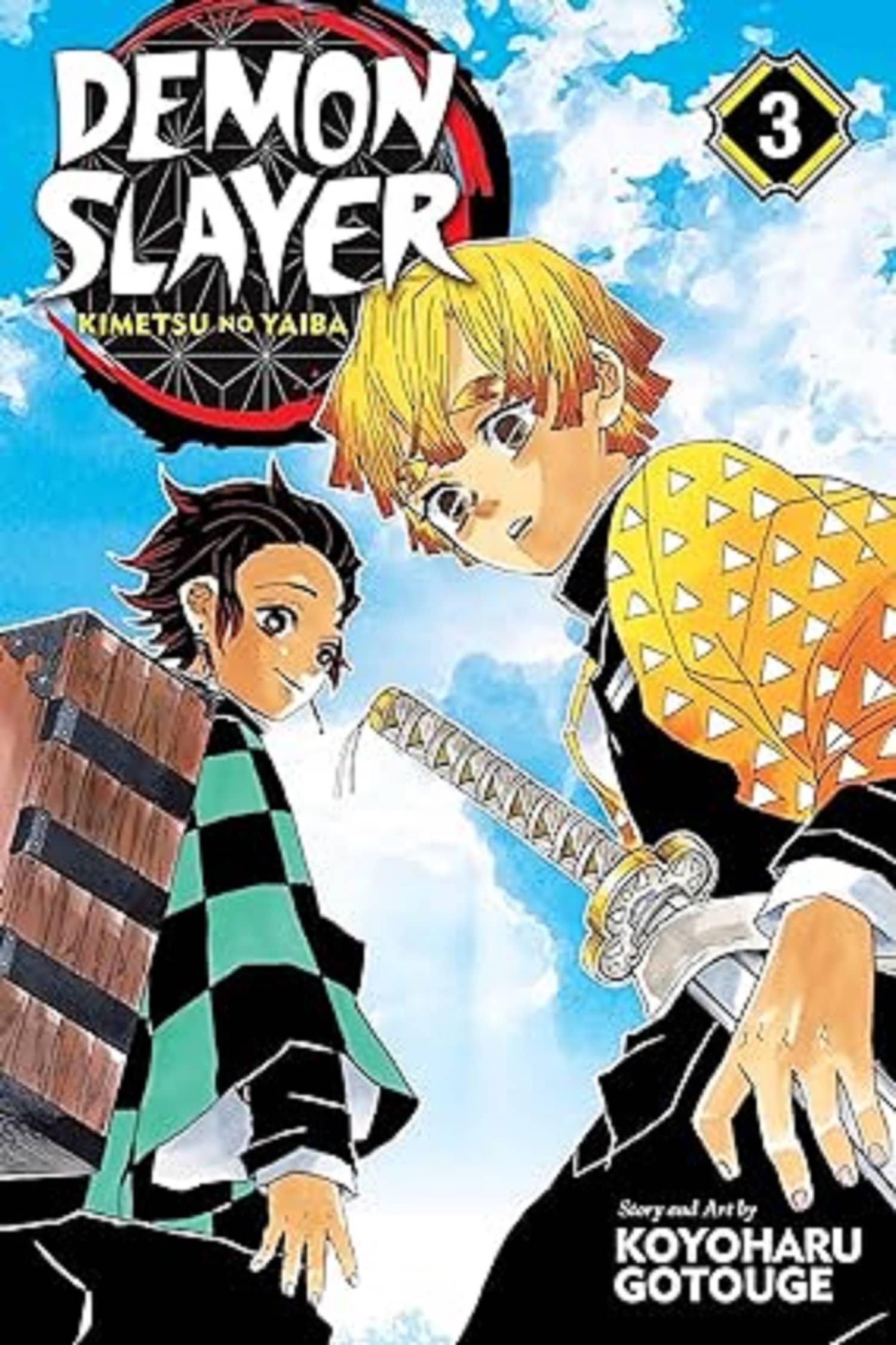 MANGA DEMON SLAYER Vol. 3 (Demon Slayer: Kimetsu no Yaiba) Volume.3 Perfect Paperback – Picture Book, 1 January 2022