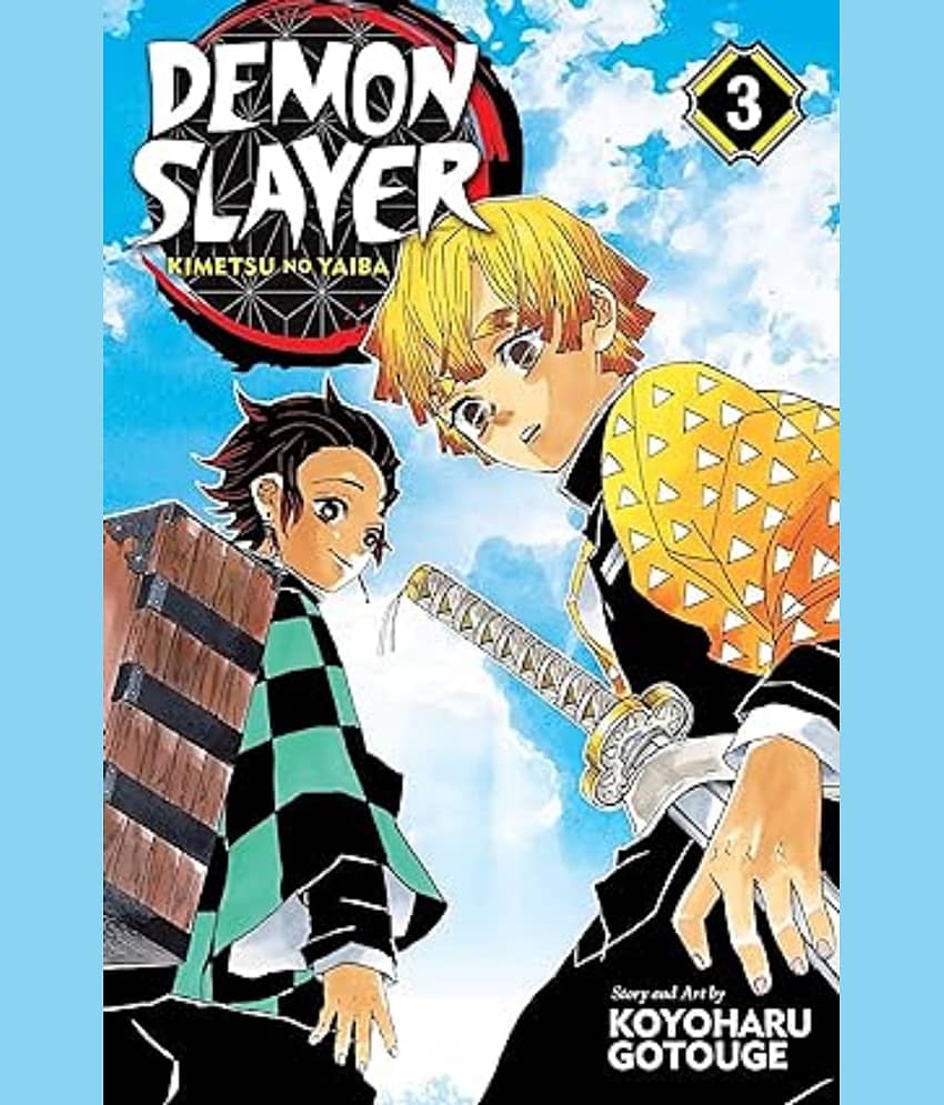 MANGA DEMON SLAYER Vol. 3 (Demon Slayer: Kimetsu no Yaiba) Volume.3 Perfect Paperback – Picture Book, 1 January 2022 - Stationery | Buy online on ZillyBuy