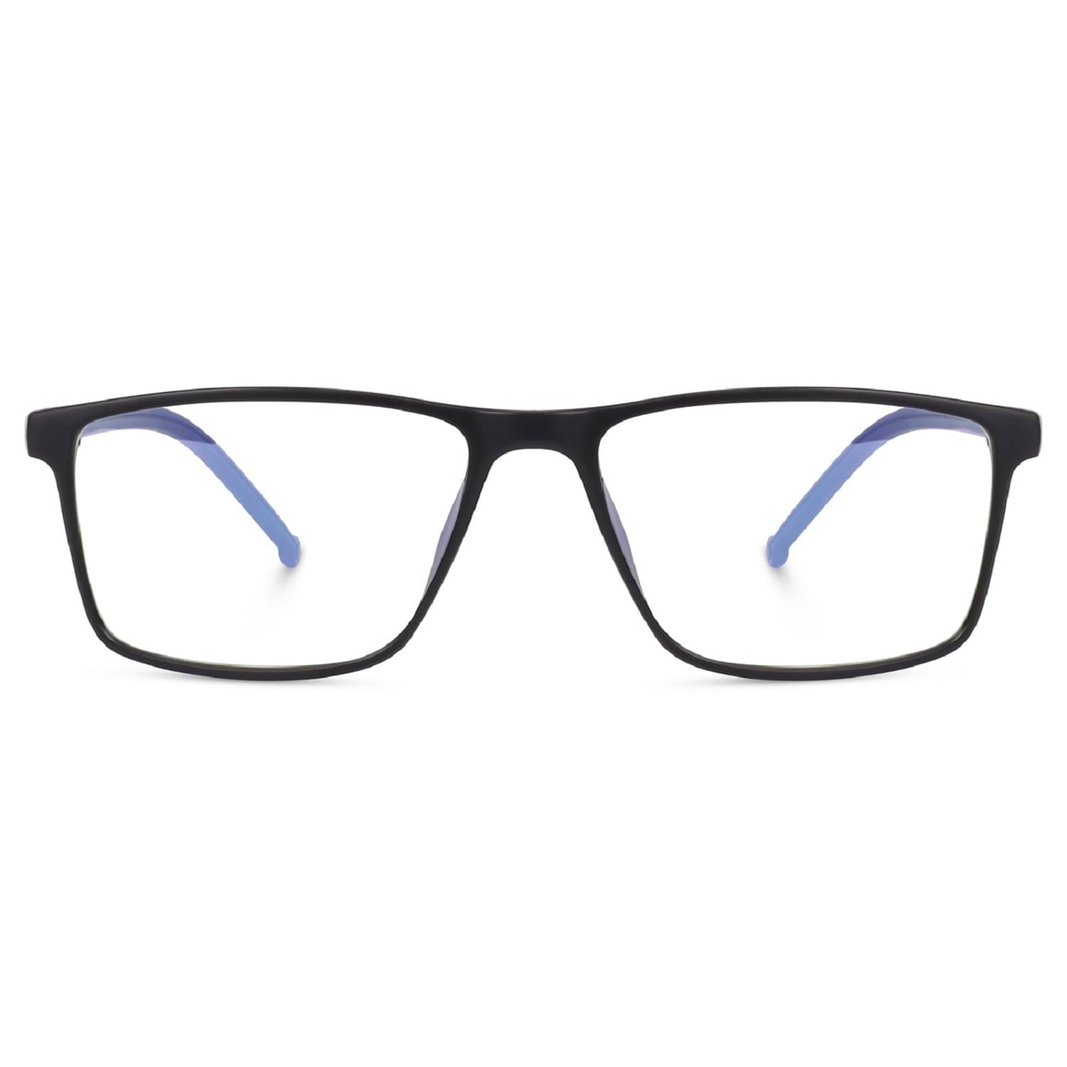     			Peter Jones Black Full Rim Square Computer Glasses ( Pack of 1 )