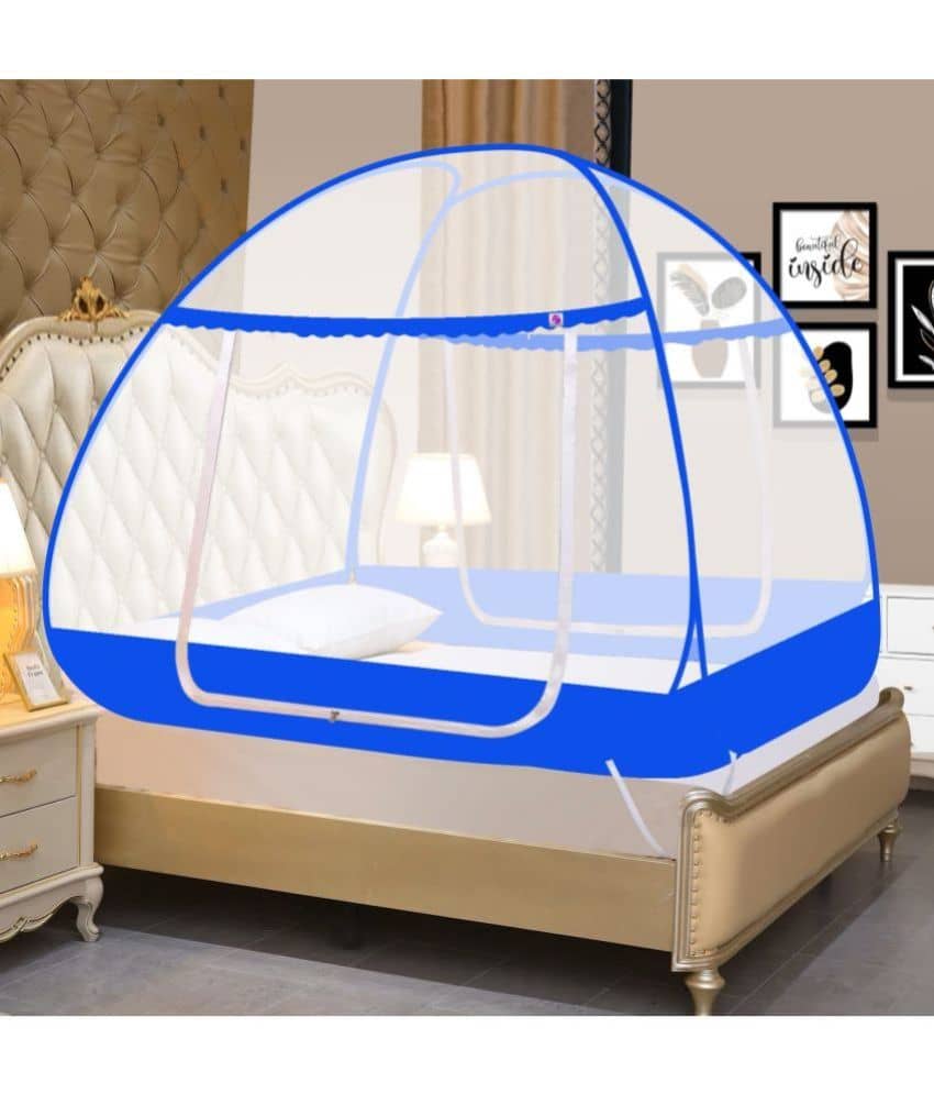 Silver Shine - Pink Polypropylene Tent Mosquito Net, Machardani ( Pack of 1 )