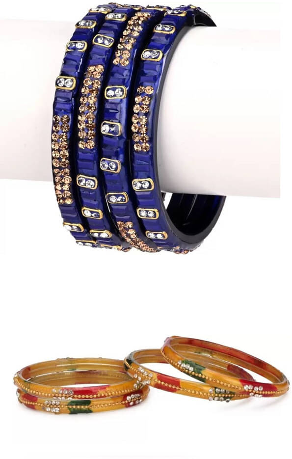 Somil Blue Kada ( Pack of 8 ) Somil Blue Kada ( Pack of 8 )