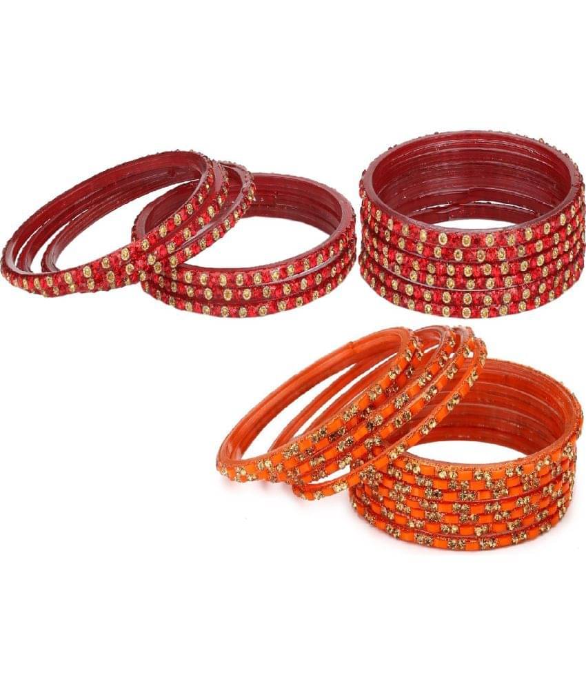 Somil Multicolor Bangle ( Pack of 24 ) Somil Multicolor Bangle ( Pack of 24 )