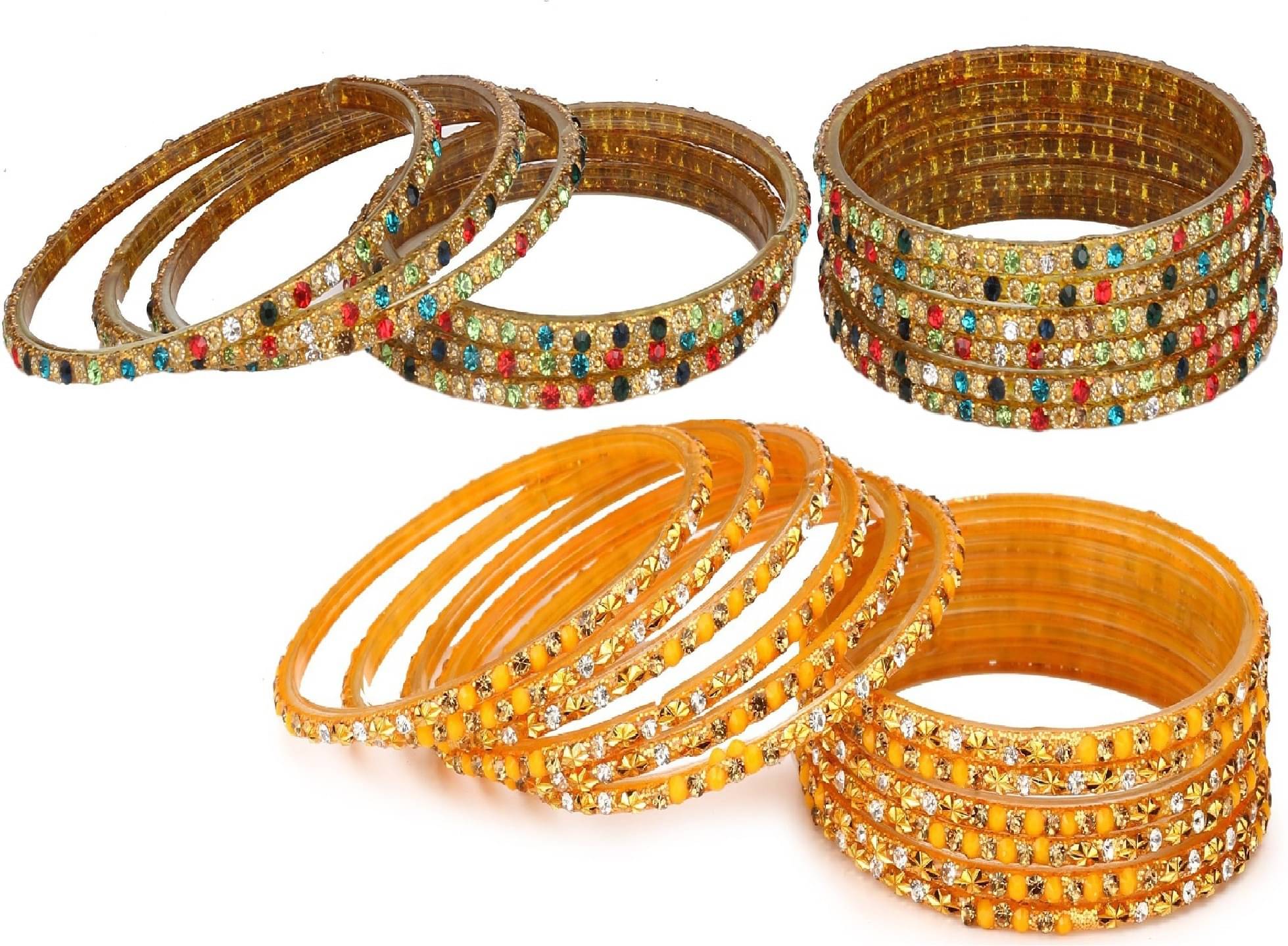     			Somil Multicolor Bangle ( Pack of 24 )