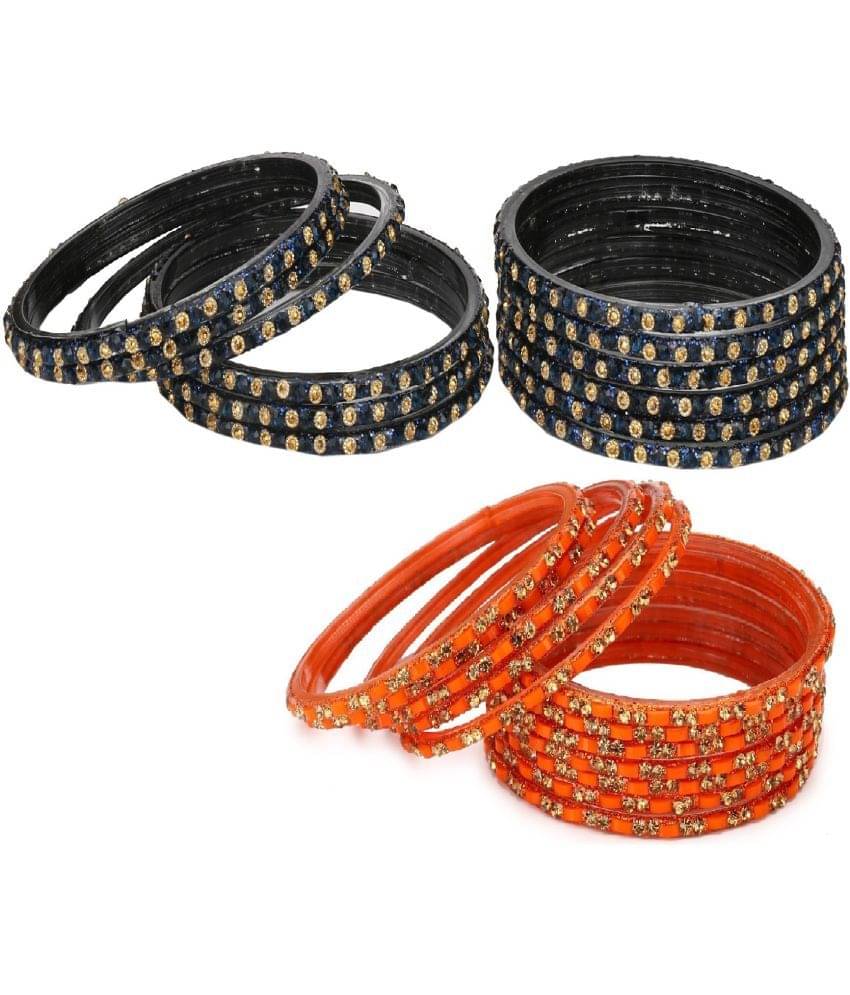     			Somil Multicolor Bangle Set ( Pack of 24 )