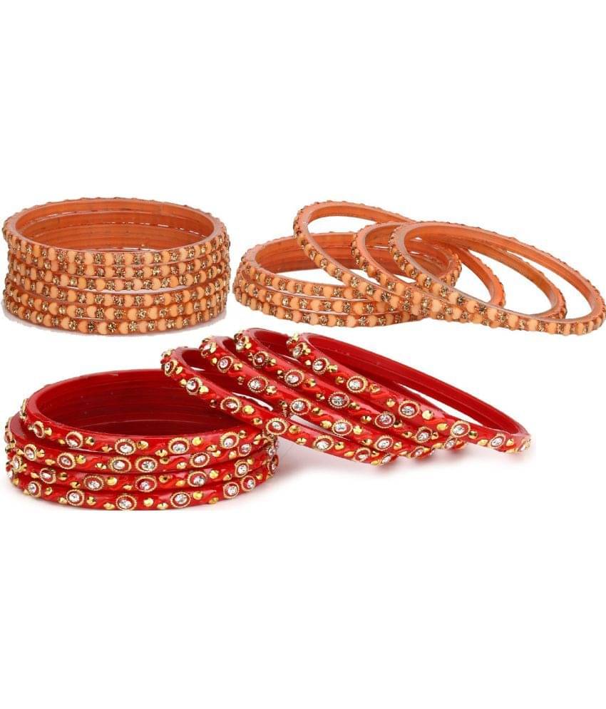 Somil Multicolor Bangle Set ( Pack of 24 ) Somil Multicolor Bangle Set ( Pack of 24 )