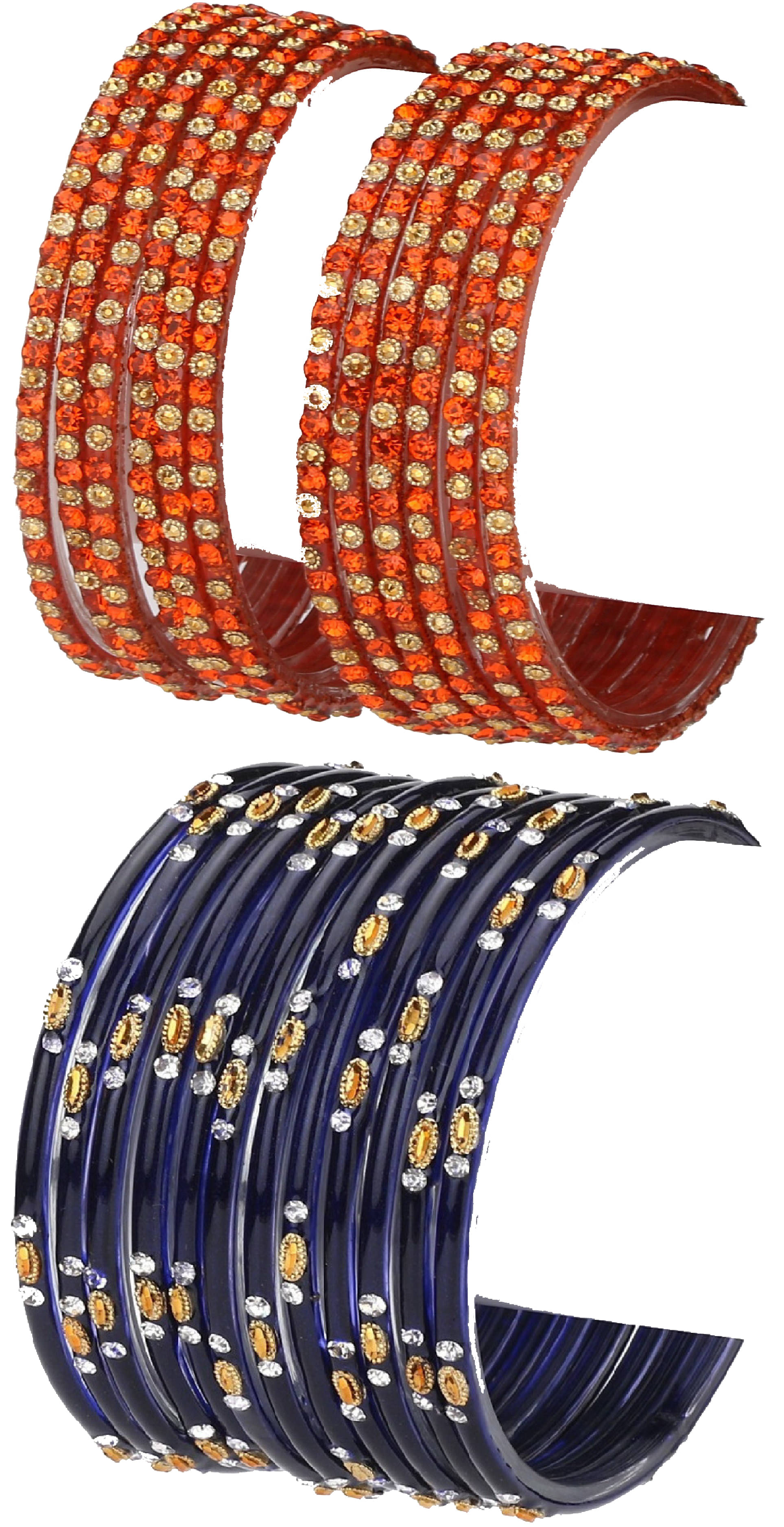     			Somil Multicolor Bangle Set ( Pack of 24 )