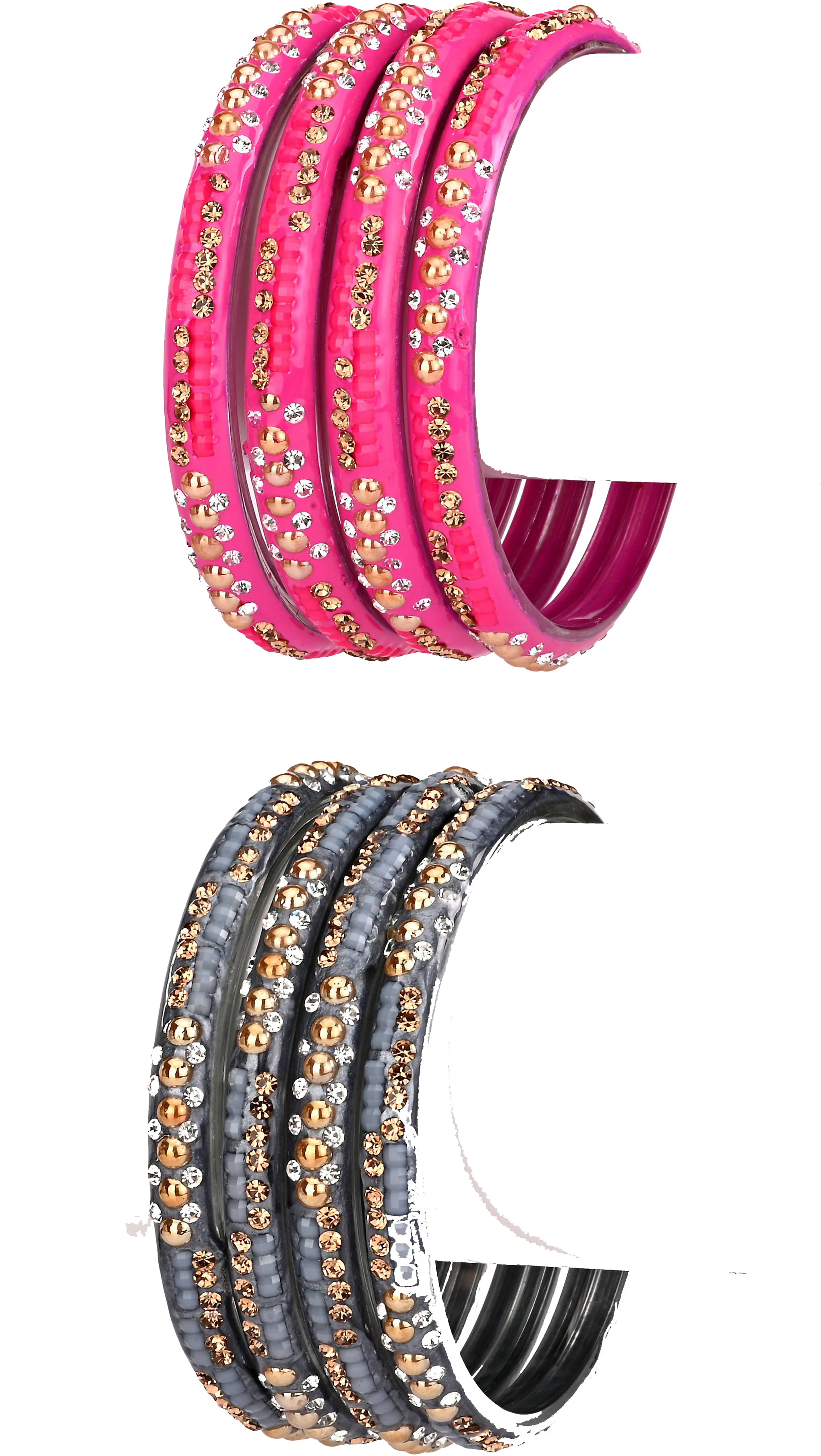 Somil Multicolor Bangle Set ( Pack of 8 ) Somil Multicolor Bangle Set ( Pack of 8 )