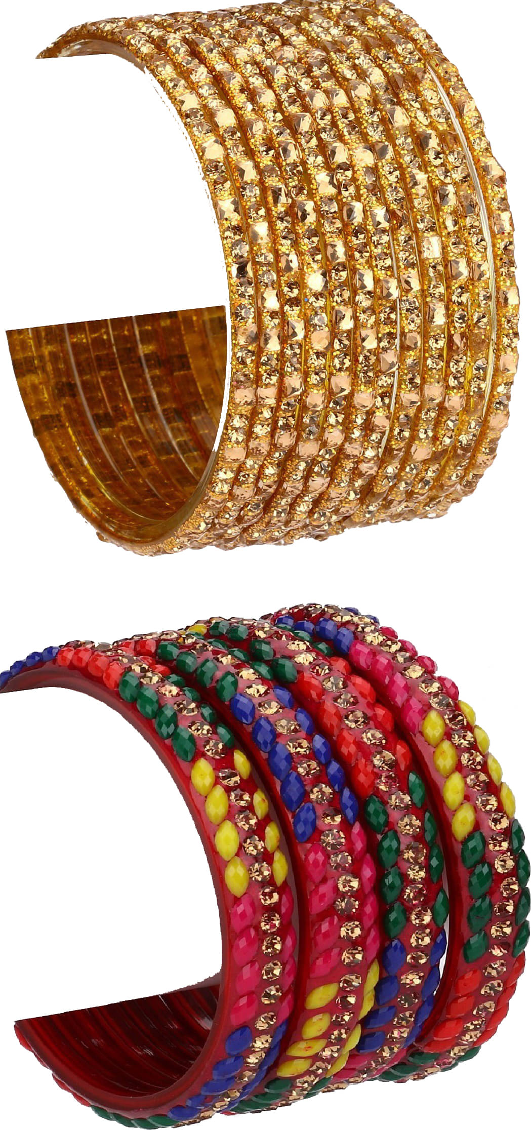 Somil Multicolor Bangle Set ( Pack of 24 ) Somil Multicolor Bangle Set ( Pack of 24 )