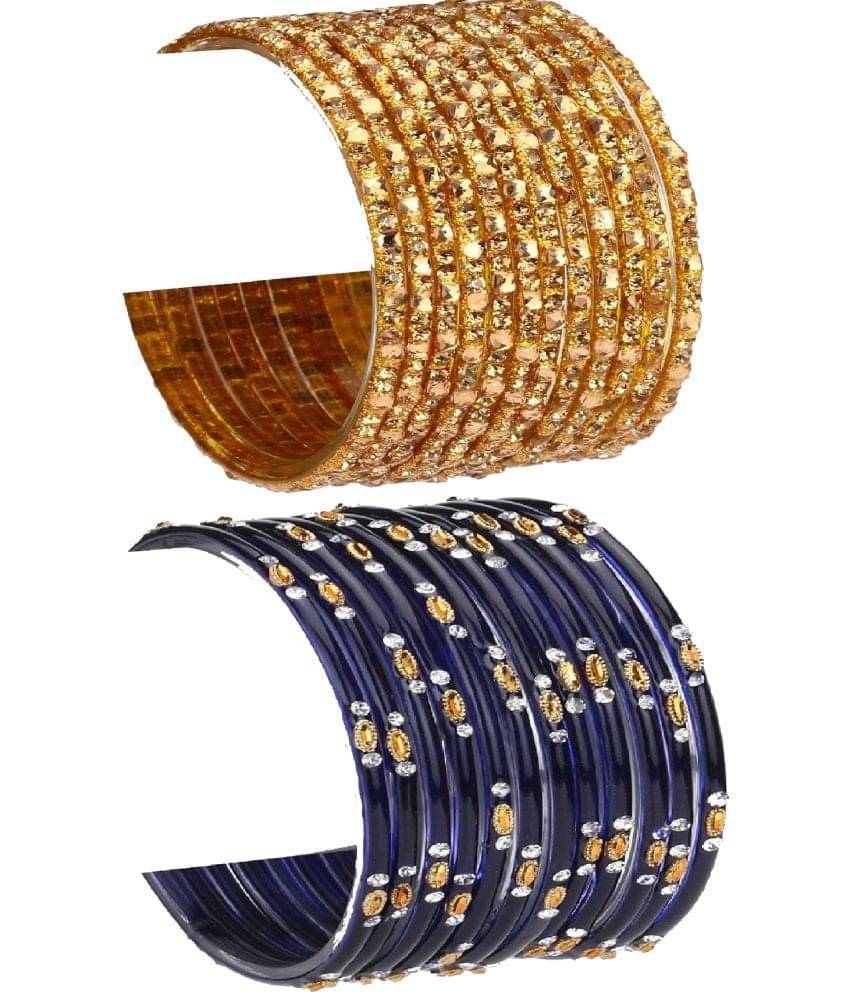 Somil Multicolor Bangle Set ( Pack of 24 ) Somil Multicolor Bangle Set ( Pack of 24 )