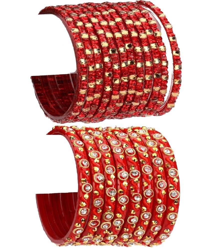     			Somil Multicolor Bangle Set ( Pack of 24 )
