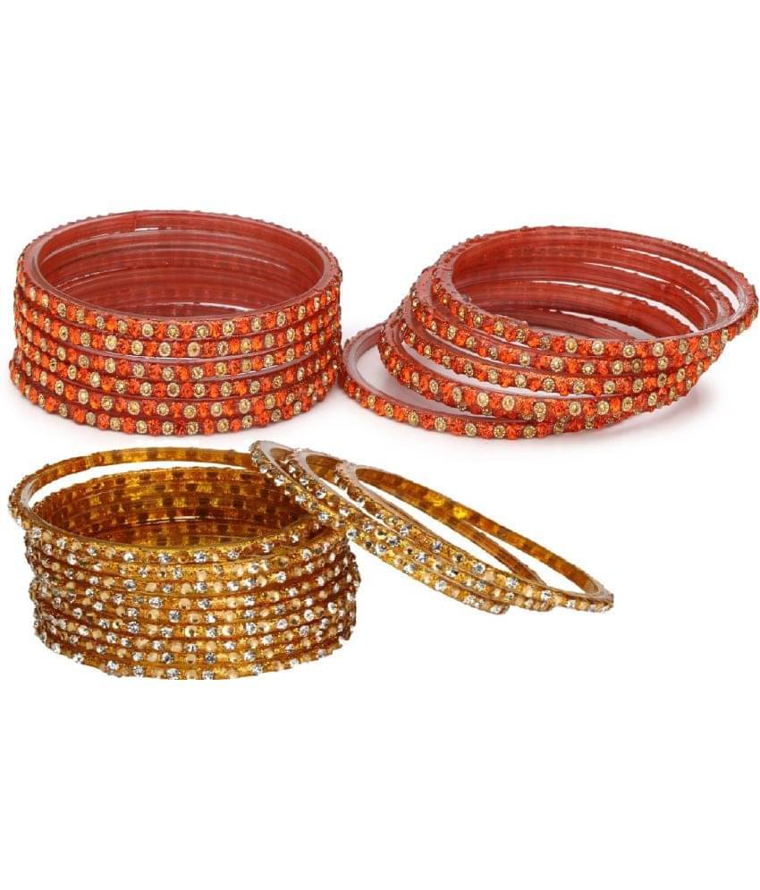 Somil Multicolor Bangle Set ( Pack of 24 ) Somil Multicolor Bangle Set ( Pack of 24 )