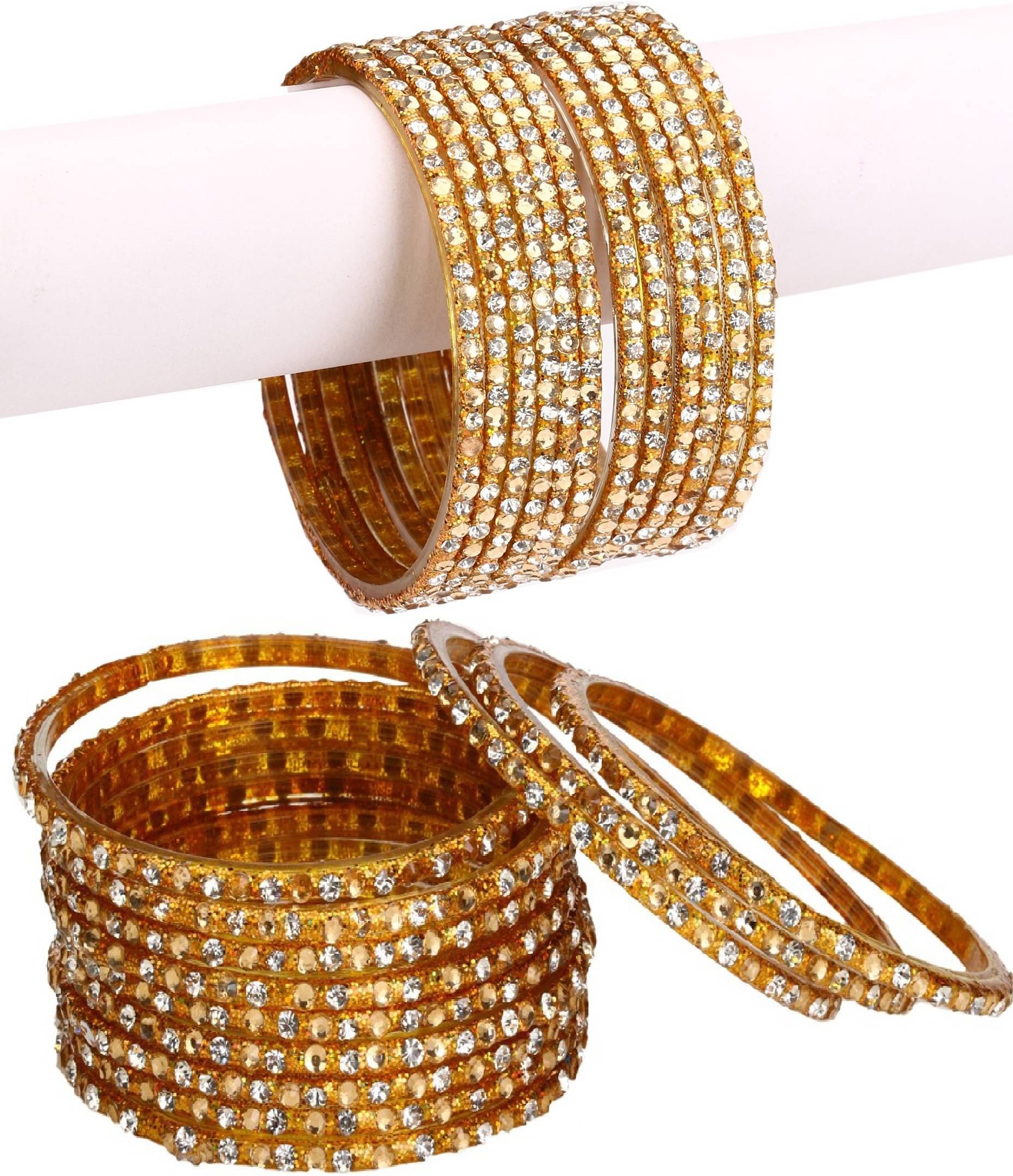 Somil Multicolor Bangle Set ( Pack of 24 ) Somil Multicolor Bangle Set ( Pack of 24 )