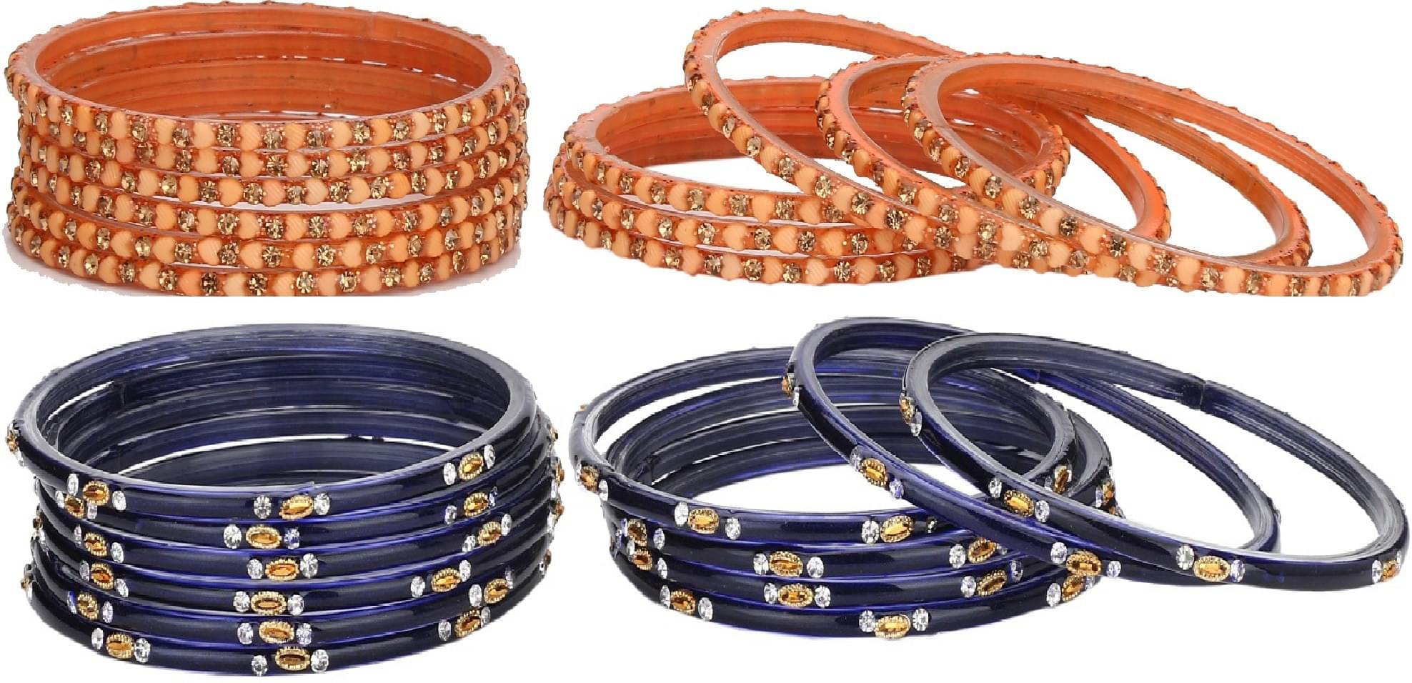 Somil Multicolor Bangle Set ( Pack of 24 ) Somil Multicolor Bangle Set ( Pack of 24 )