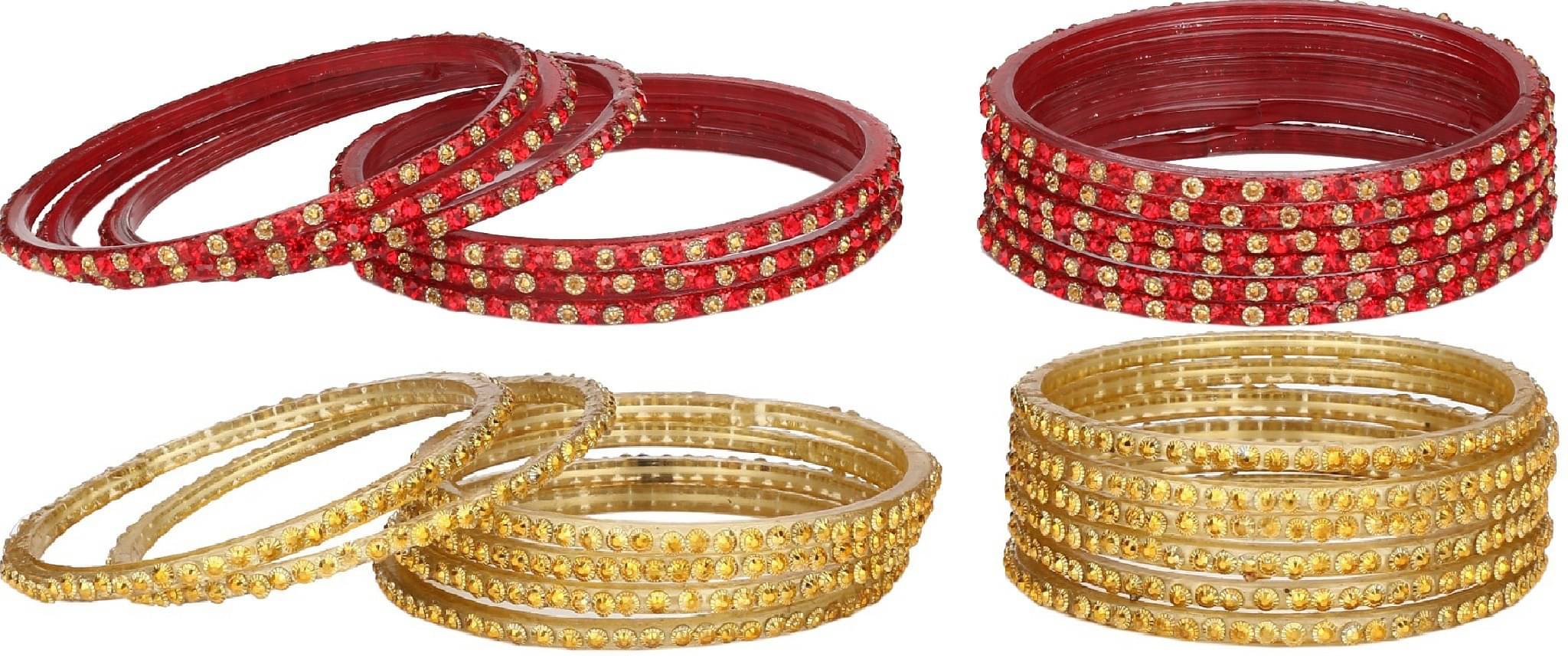     			Somil Multicolor Bangle Set ( Pack of 24 )