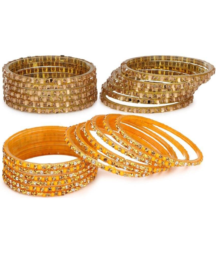 Somil Multicolor Bangle Set ( Pack of 24 ) Somil Multicolor Bangle Set ( Pack of 24 )
