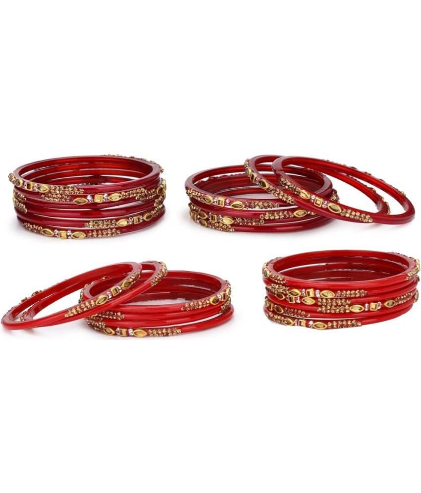     			Somil Multicolor Bangle Set ( Pack of 24 )