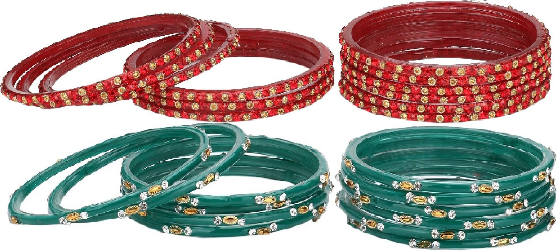 Somil Multicolor Bangle Set ( Pack of 24 ) Somil Multicolor Bangle Set ( Pack of 24 )