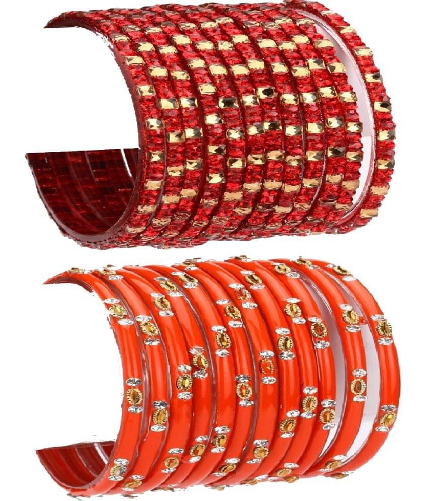 Somil Multicolor Bangle Set ( Pack of 24 ) Somil Multicolor Bangle Set ( Pack of 24 )