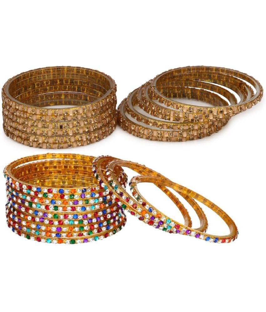 Somil Multicolor Bangle Set ( Pack of 24 ) Somil Multicolor Bangle Set ( Pack of 24 )