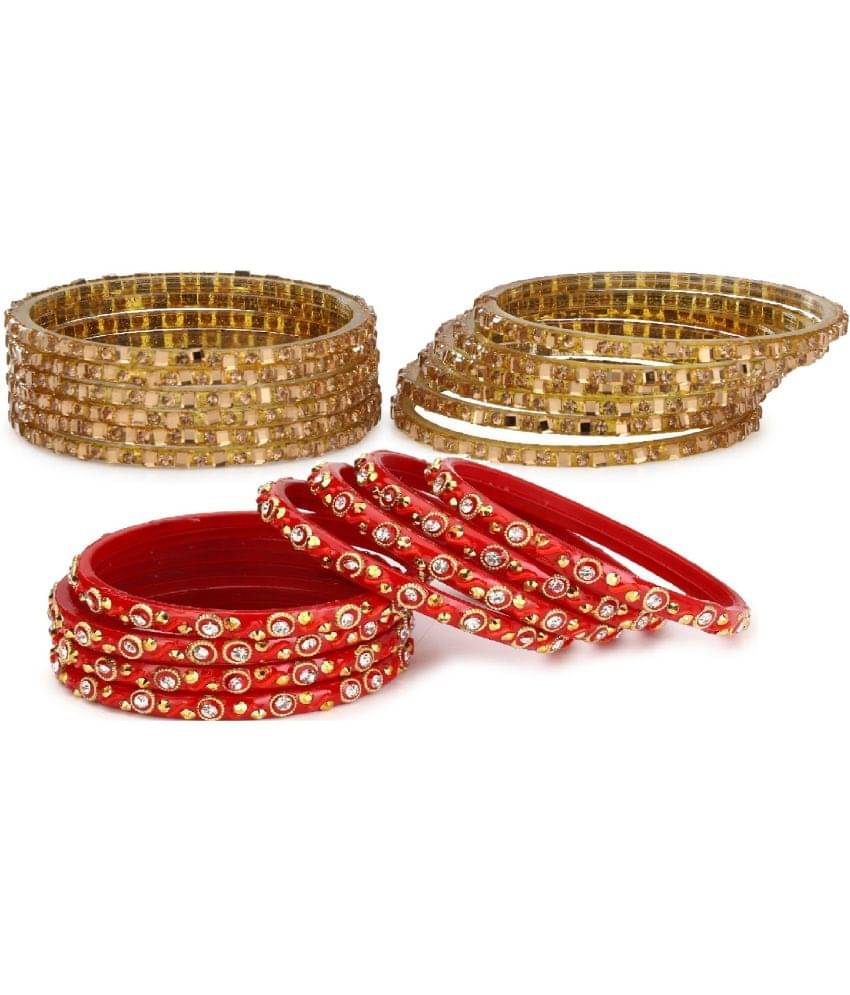     			Somil Multicolor Bangle Set ( Pack of 24 )